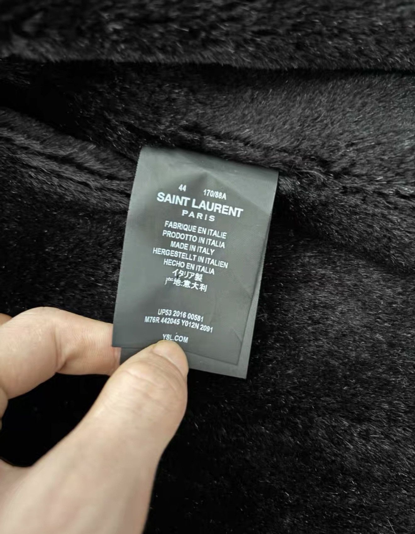Saint Laurent Paris Saint Laurent Paris FW16 Runway Coat Sz. 44 Size US S / EU 44-46 / 1 - 7 Thumbnail