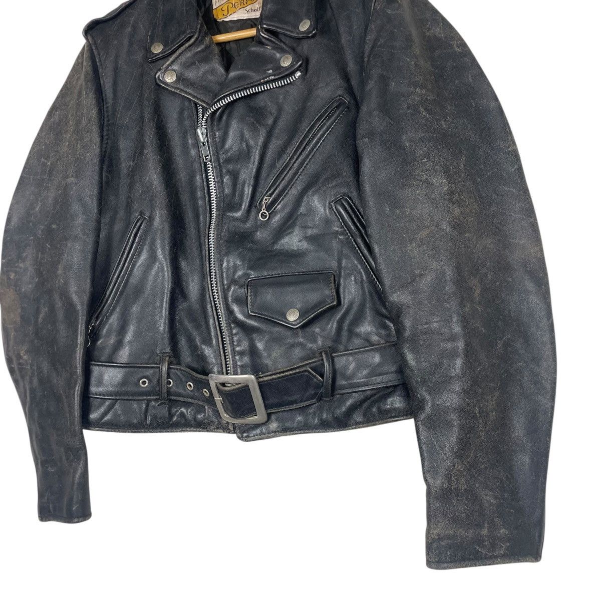 Schott 💥VINTAGE SCHOTT PERFECTO BIKER JACKET Size US S / EU 44-46 / 1 - 5 Thumbnail