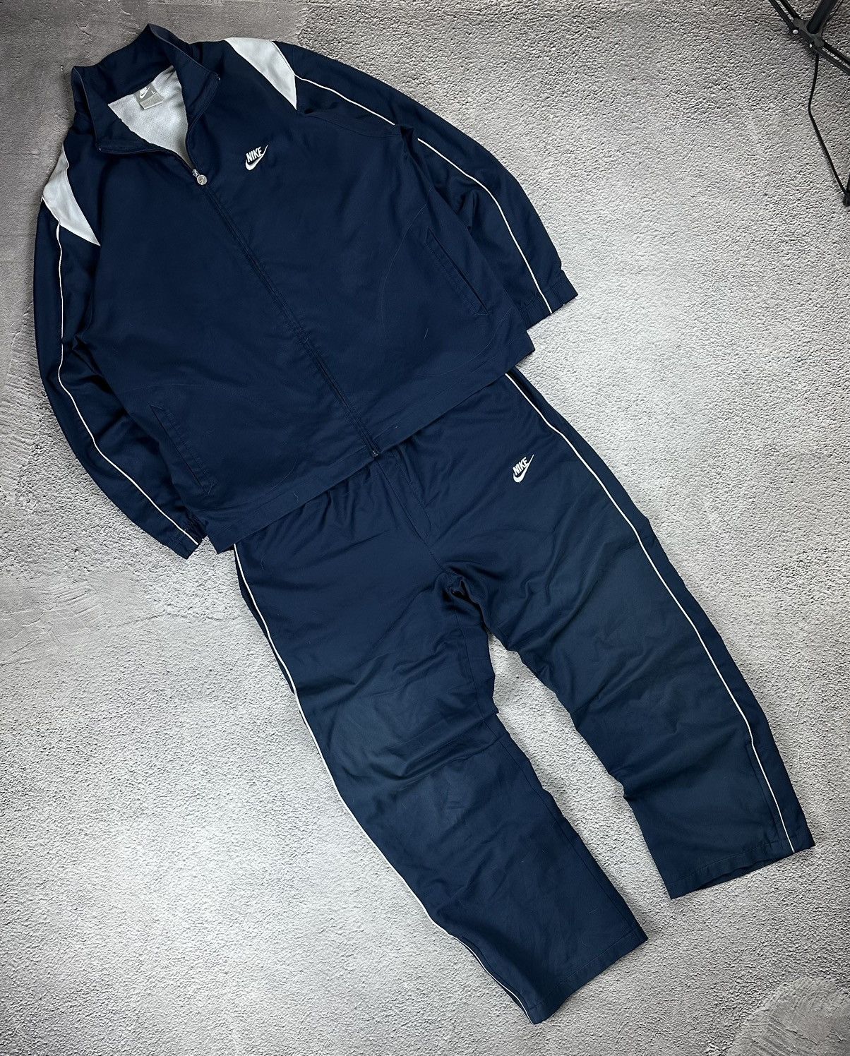 Vintage Nike Track Suit Pants Jacket Y2K Drill Y2K Sportwear