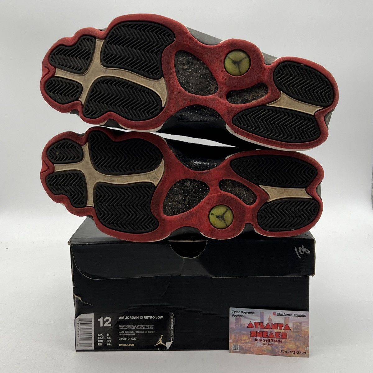 Jordan Brand Air Jordan 13 low bred Size US 12 / EU 45 - 8 Thumbnail