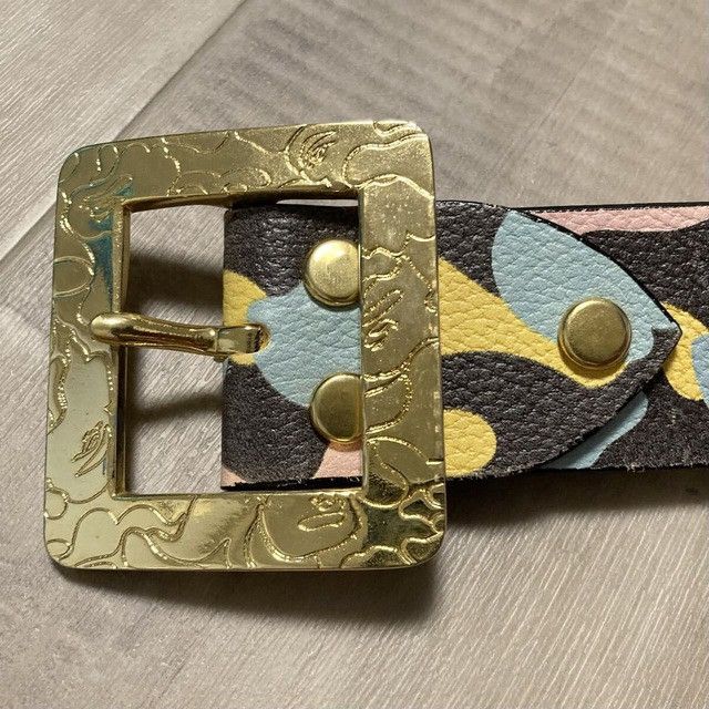 Bape BAPE New multi camo leather belt cotton candy camo APE NIGO Size ONE SIZE - 3 Thumbnail