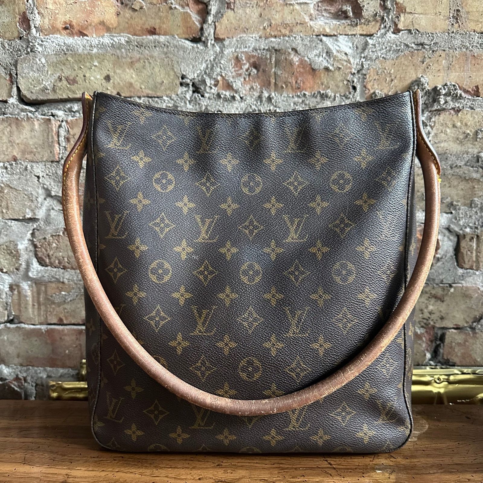 Louis Vuitton Vintage Louis Vuitton 2000 Monogram Looping GM Bag Size ONE SIZE - 3 Thumbnail