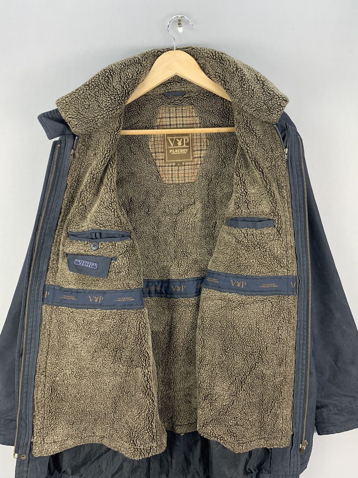 Playboy Vintage Playboy Collection Detachable Sherpa Zipper Jacket Size US L / EU 52-54 / 3 - 7 Thumbnail