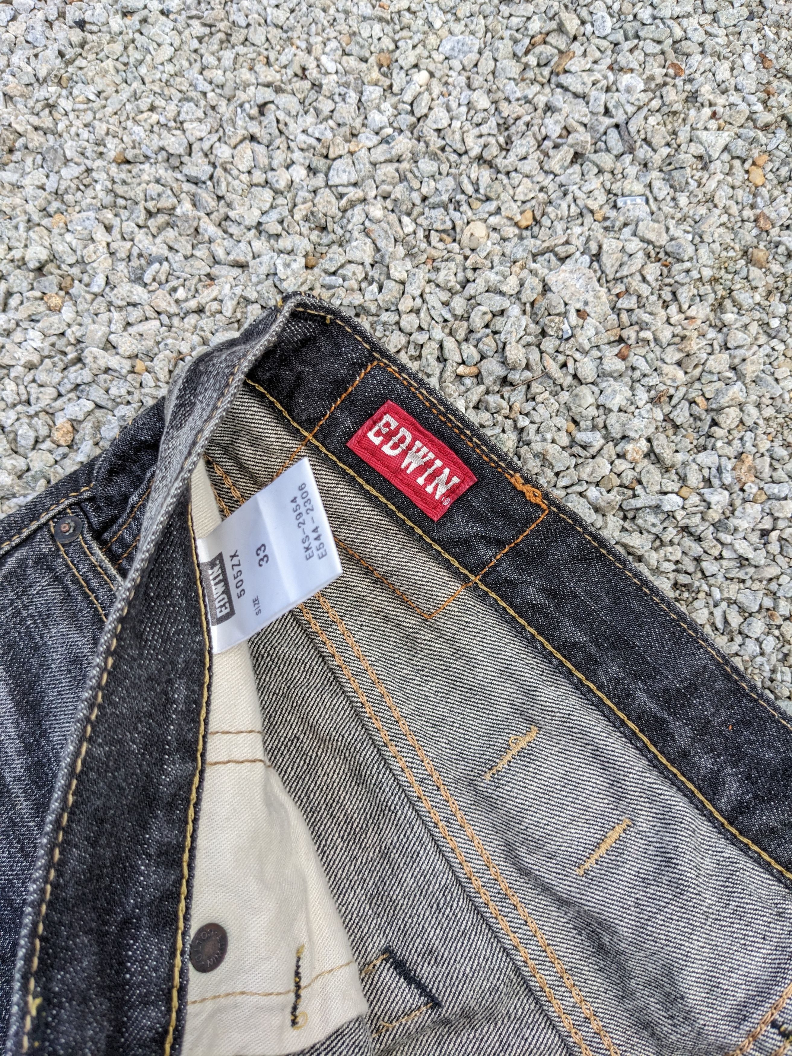 If Six Was Nine × Japanese Brand Vintage Edwin 505zX Stonewashed Faded SelvedgeJapanese Denim Size US 36 / EU 52 - 8 Thumbnail
