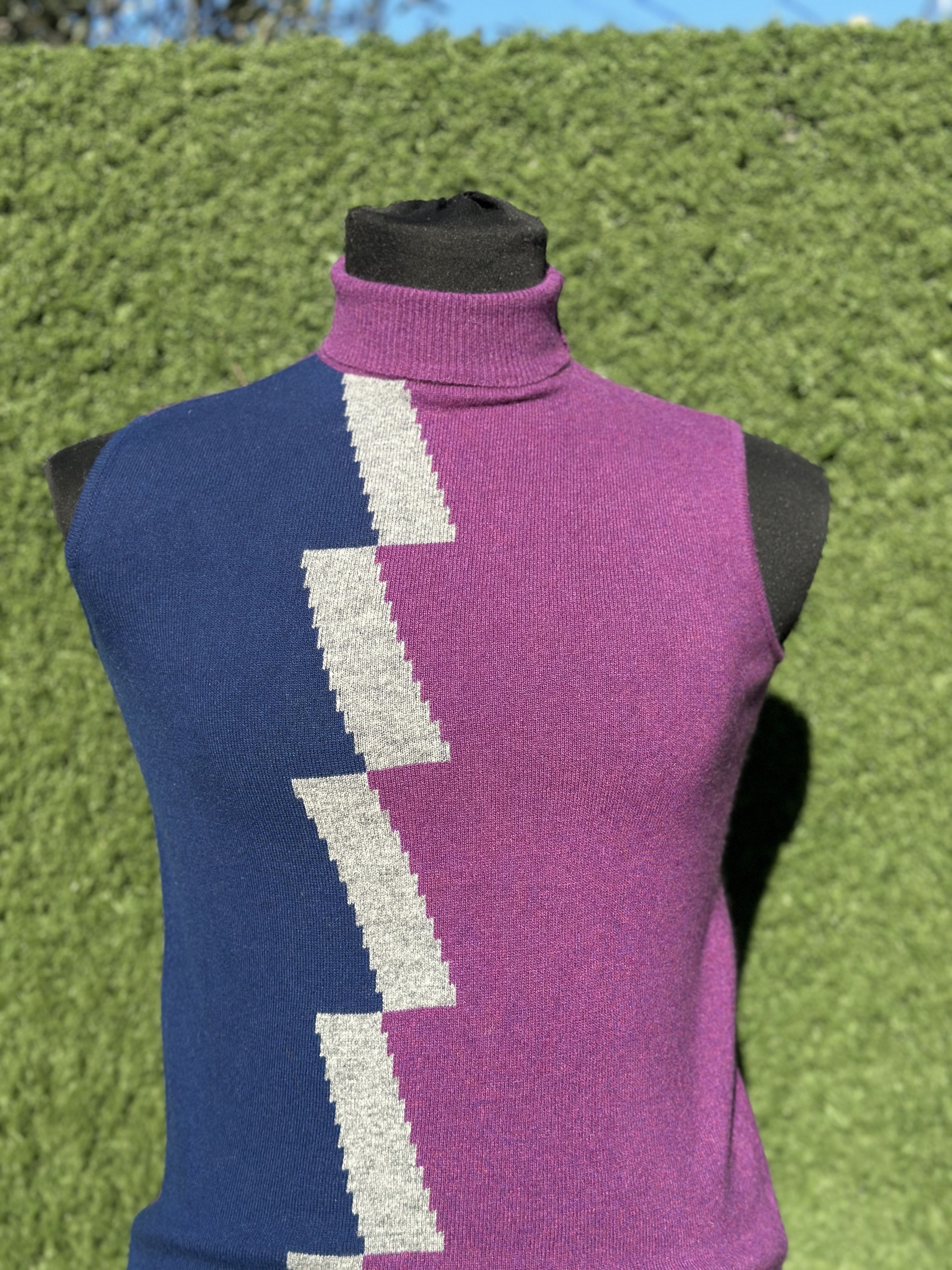 Balenciaga Balenciaga Women Sleeveless Turtleneck Knit Wool Cashmere 36 Size XS / US 0-2 / IT 36-38 - 7 Thumbnail