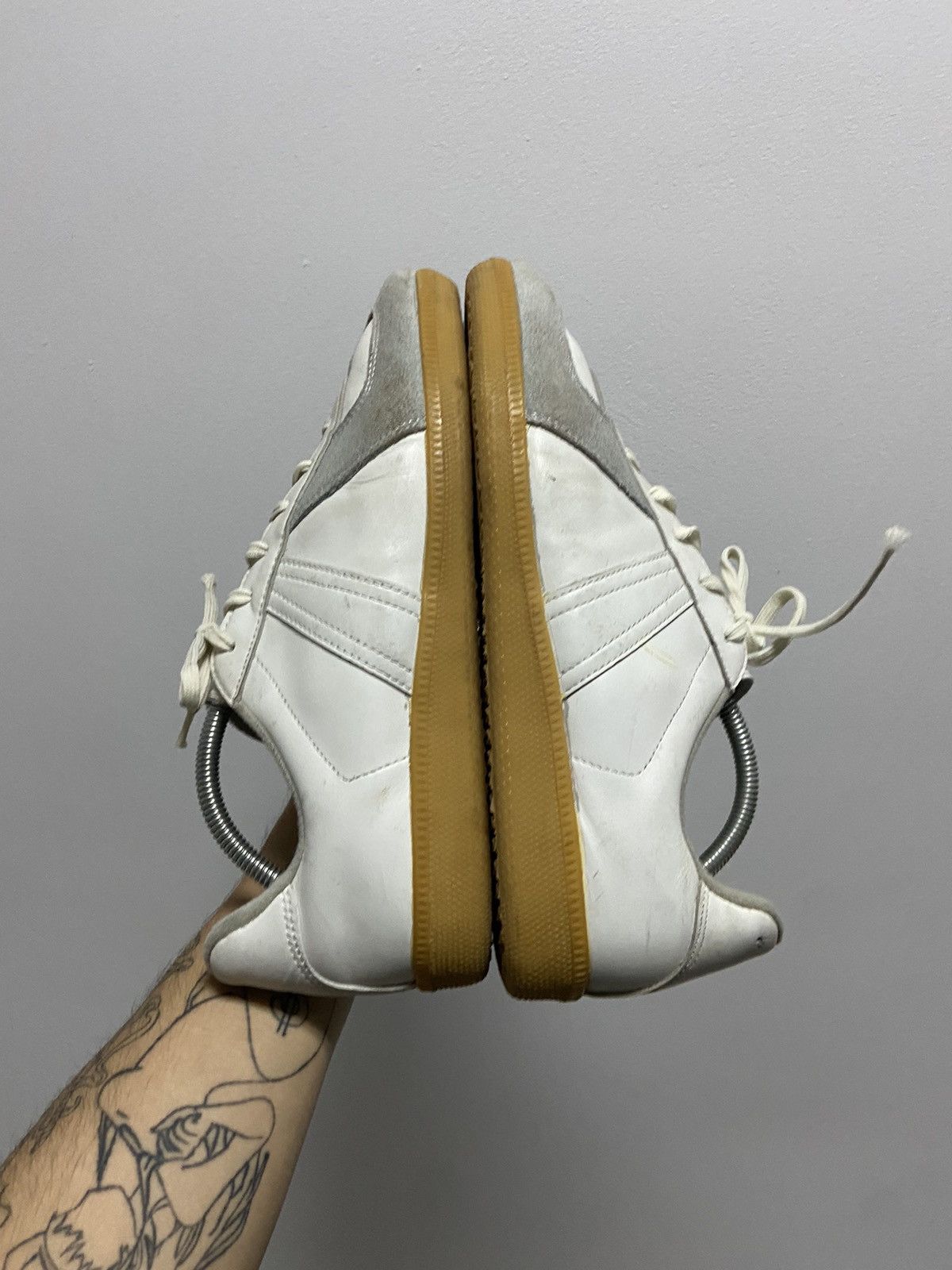 Vintage GAT BW 280 Sport Leather Trainers Vintage Shoes Sneakers Size US 10.5 / EU 43-44 - 7 Thumbnail