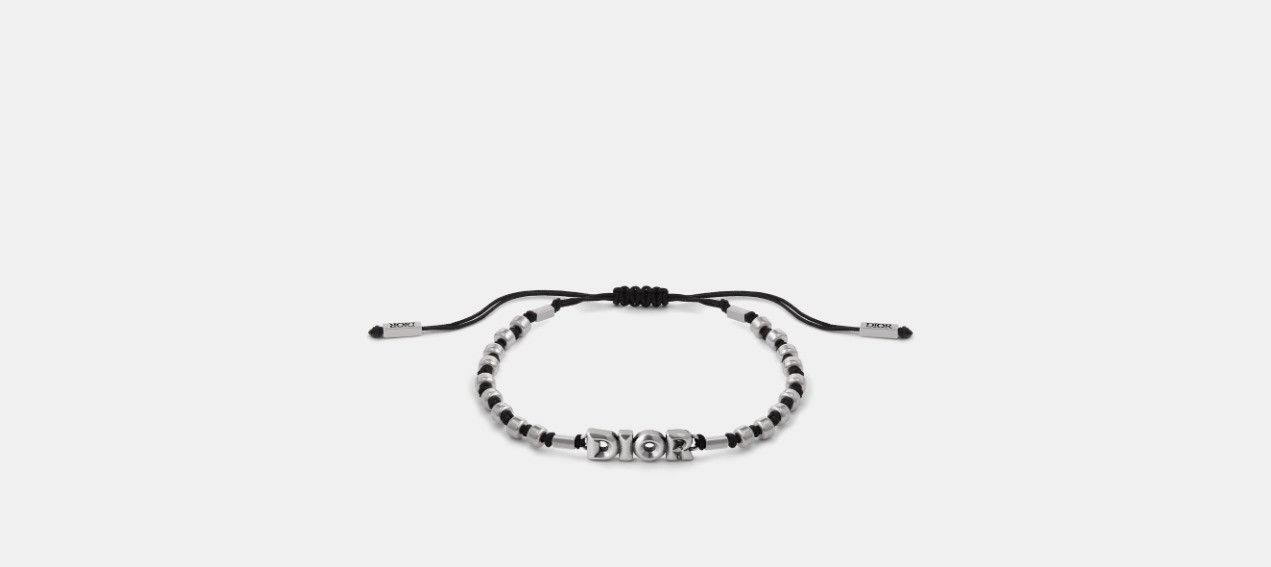 Dior o1w1db10824 Size: OS / AsteroDior Bracelet in Silver/Black Size ONE SIZE - 2 Thumbnail