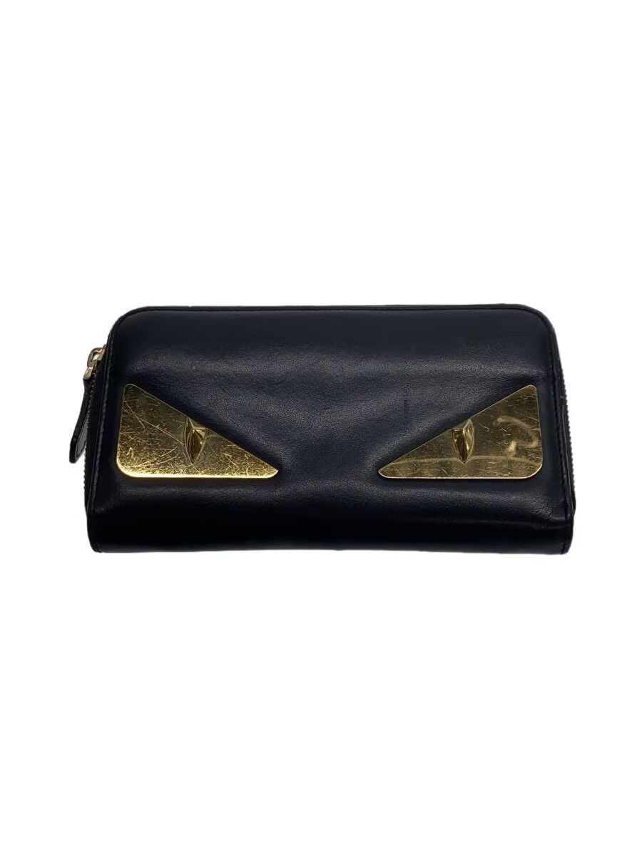 Fendi Fendi Leather Long Wallet Black Size ONE SIZE - 1 Thumbnail