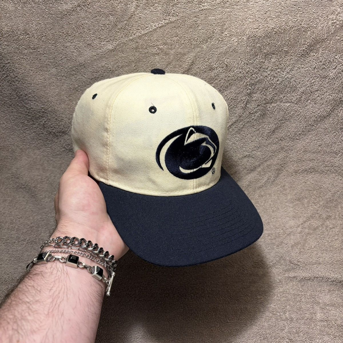 New Era Vintage New Era Penn State Nittany Lions Snapback Hat Wool Size ONE SIZE - 1 Thumbnail