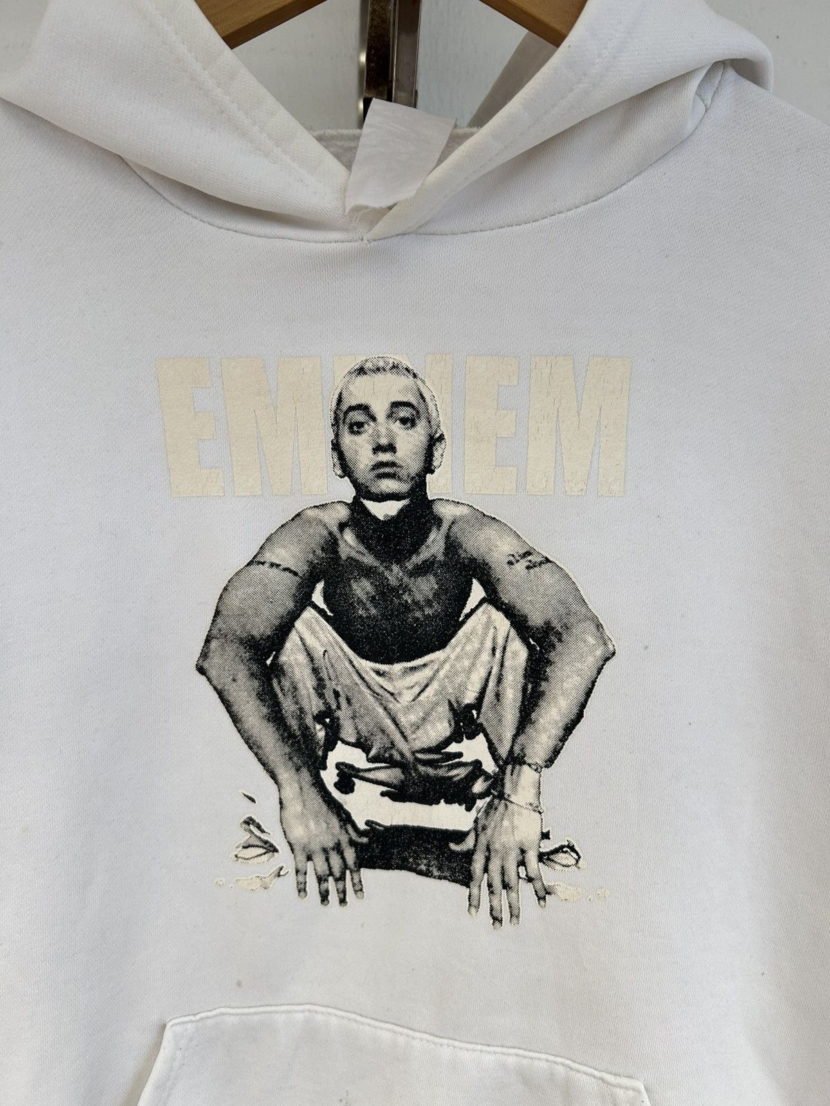Eminem Vintage Eminem White Hoodie Size US M / EU 48-50 / 2 - 3 Thumbnail