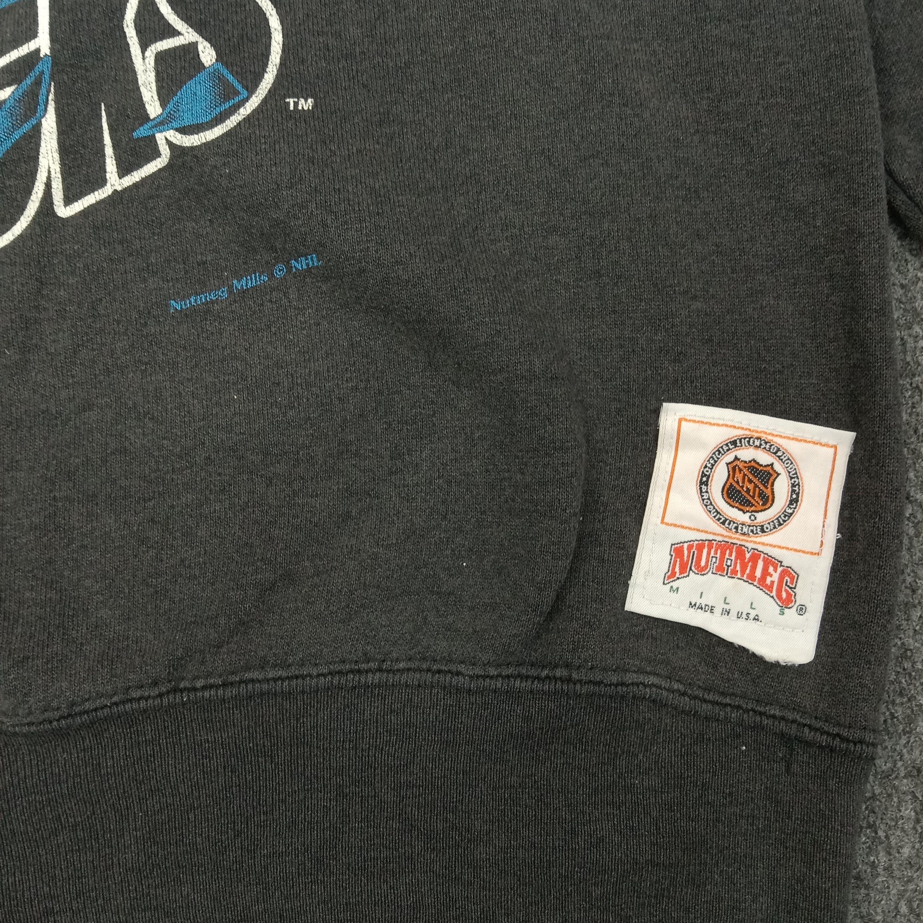 Nutmeg Nutmeg Mighty Duck Kick Ice NHL Sweatshirt C261N17 Size US L / EU 52-54 / 3 - 3 Thumbnail