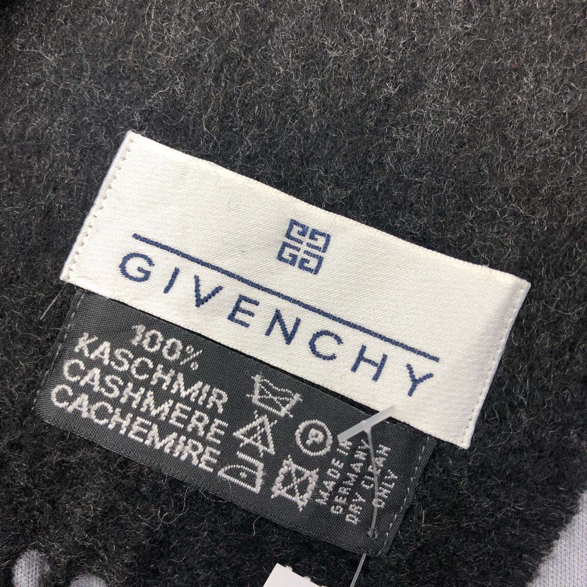 Japanese Brand Vintage Givenchy Scarf Muffler Cashmere Winter Scarves Size ONE SIZE - 5 Thumbnail