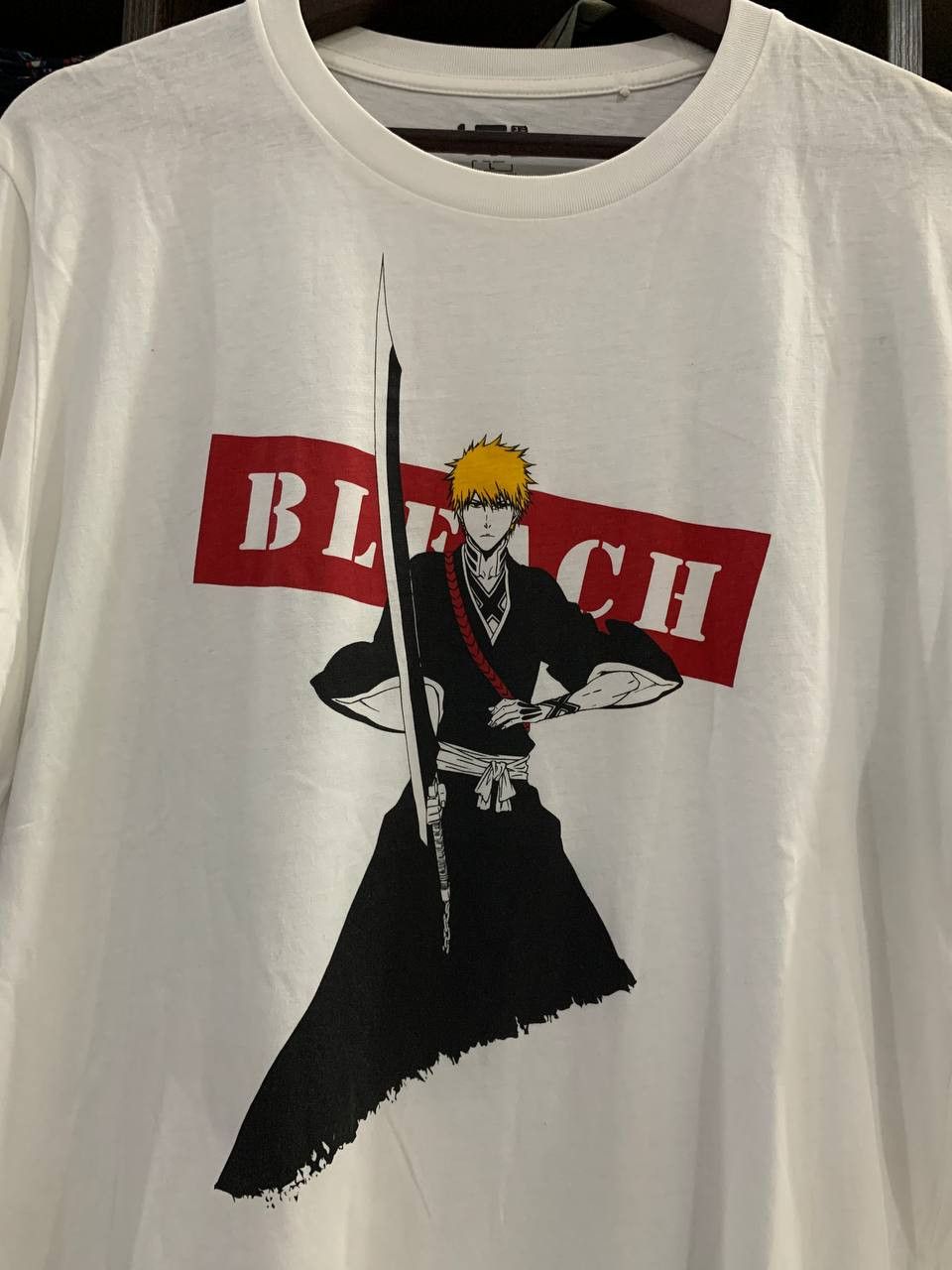 T-shirt Unisexe Anime Bleach – Motifs Ichigo, Aizen, Zaraki – Taille S à 5XL – Coton – Neuf Avec étiquette