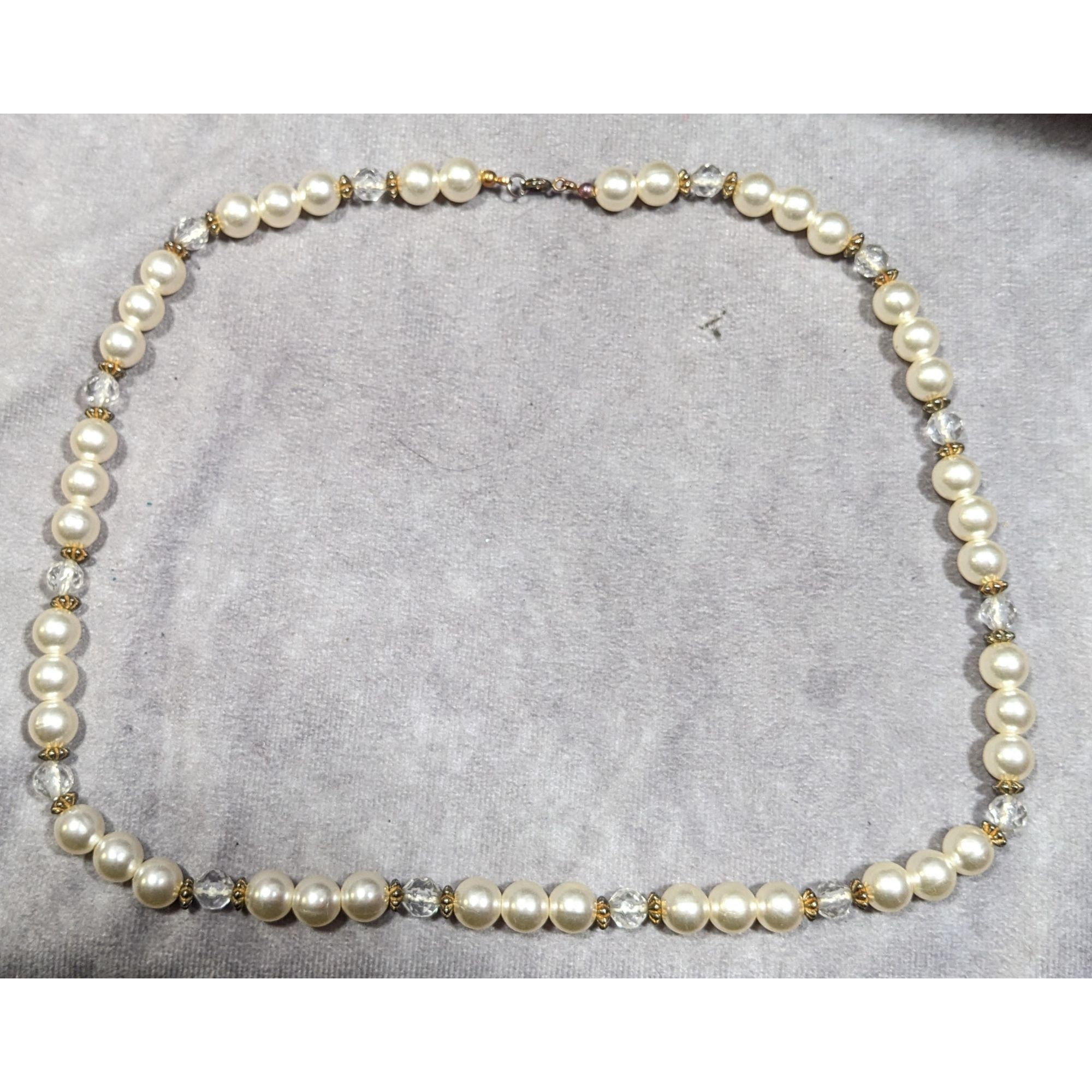 Other Elegant Old Hollywood Faux Pearl Beaded Necklace Size ONE SIZE - 4 Thumbnail