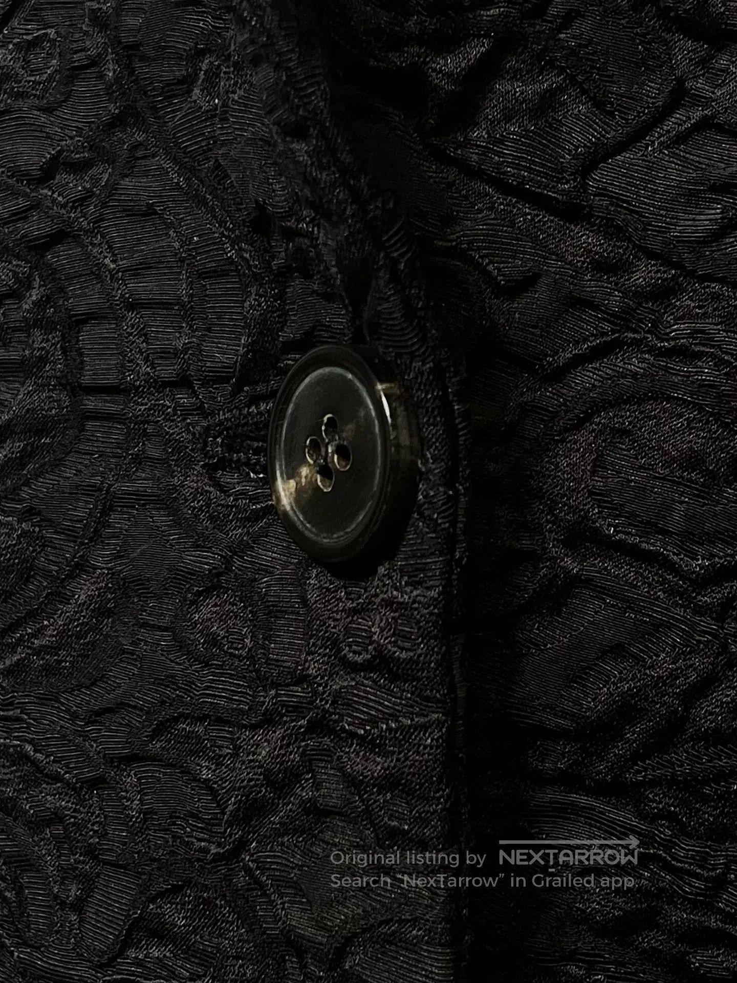 Dries Van Noten Dries Van Noten Black Jacquard Blazer. Size M / US 6-8 / IT 42-44 - 4 Thumbnail