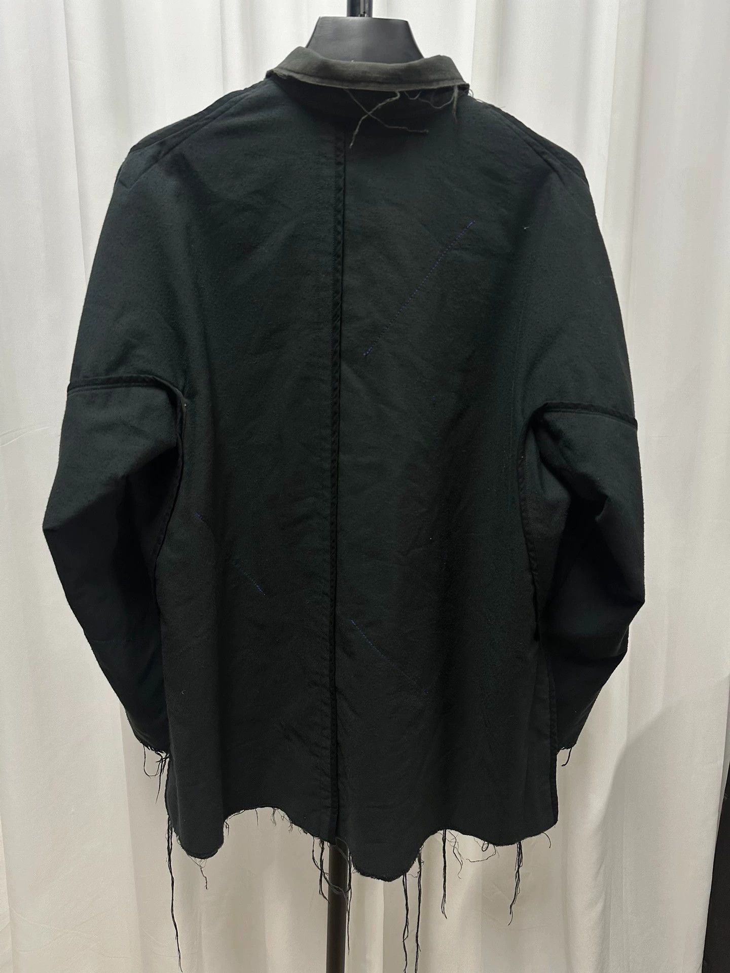 Yohji Yamamoto Yohji Yamamoto 15aw 2-Sided Destroyed Men's Shirts 2 Size US M / EU 48-50 / 2 - 7 Thumbnail