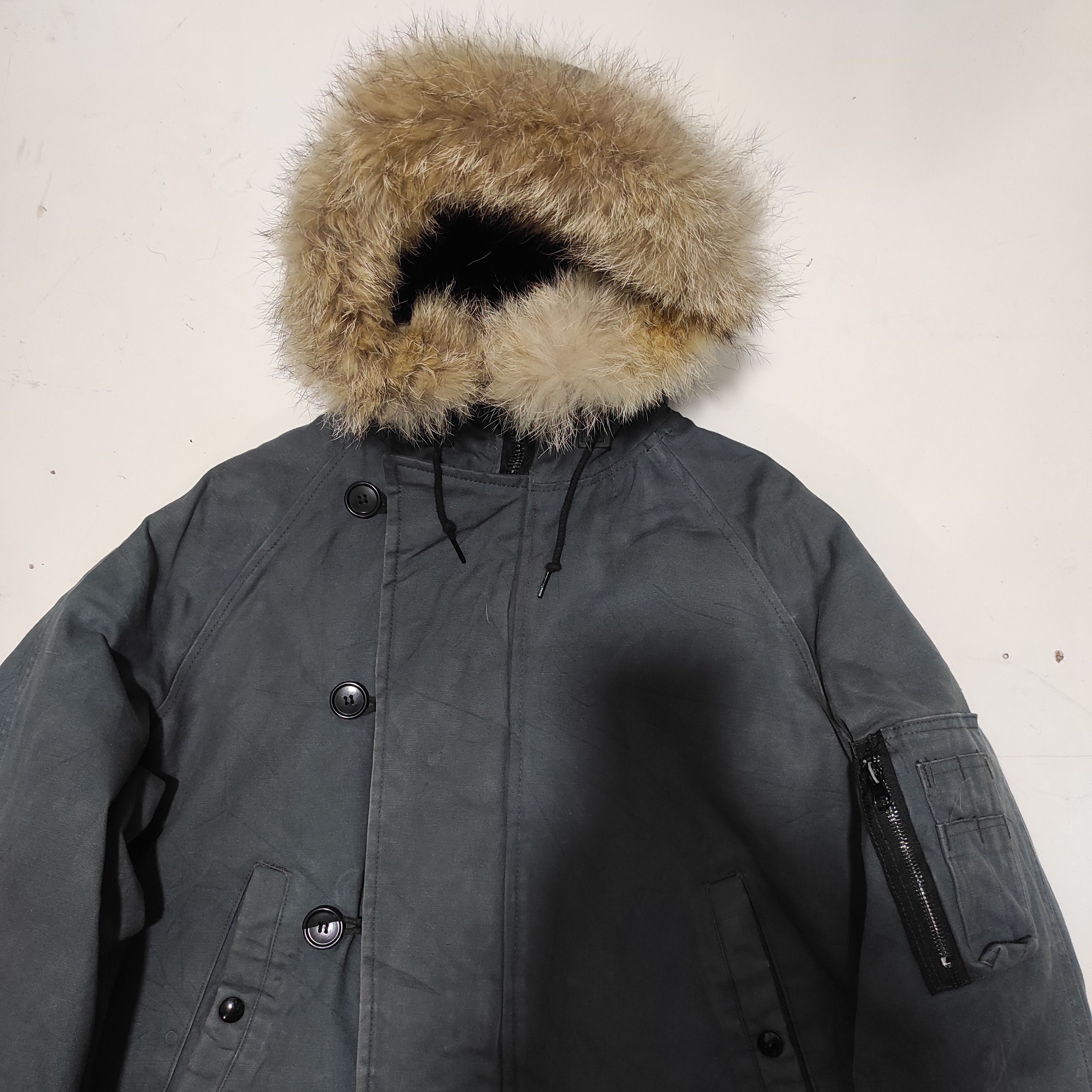 I. Spiewak And Sons JACKET FLYING MAN’S Attached Hood N 2B Made in USA Size US L / EU 52-54 / 3 - 4 Thumbnail