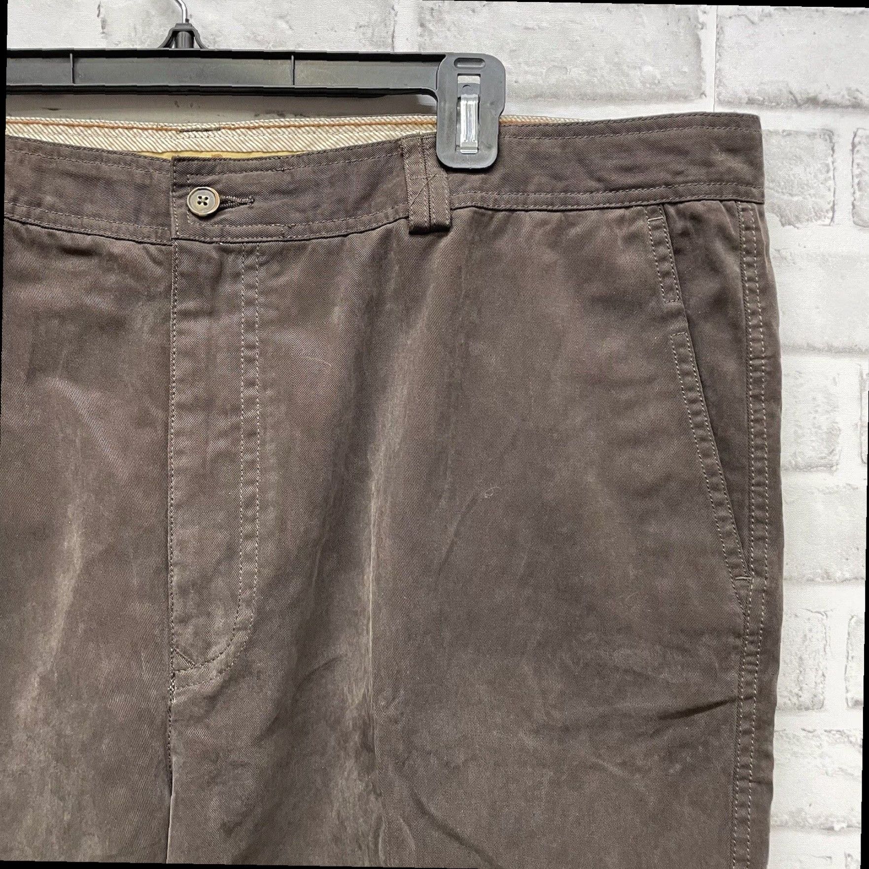 Tommy Bahama Tommy Bahama Brown Chino Shorts Mens Size 42 Cotton Blend Casual Size US 42 / EU 58 - 2 Thumbnail