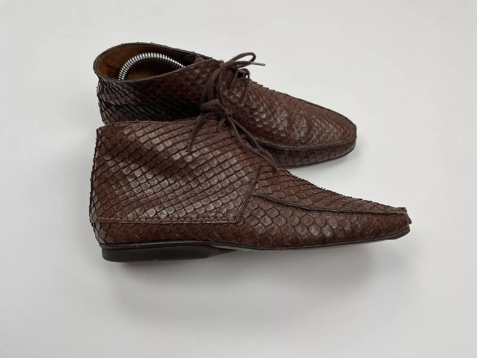 Other CESARE PACIOTTI SNAKE SKIN LEATHER ANKLE BOOTS WOMENS size 7 Size US 9.5 / IT 39.5 - 5 Thumbnail