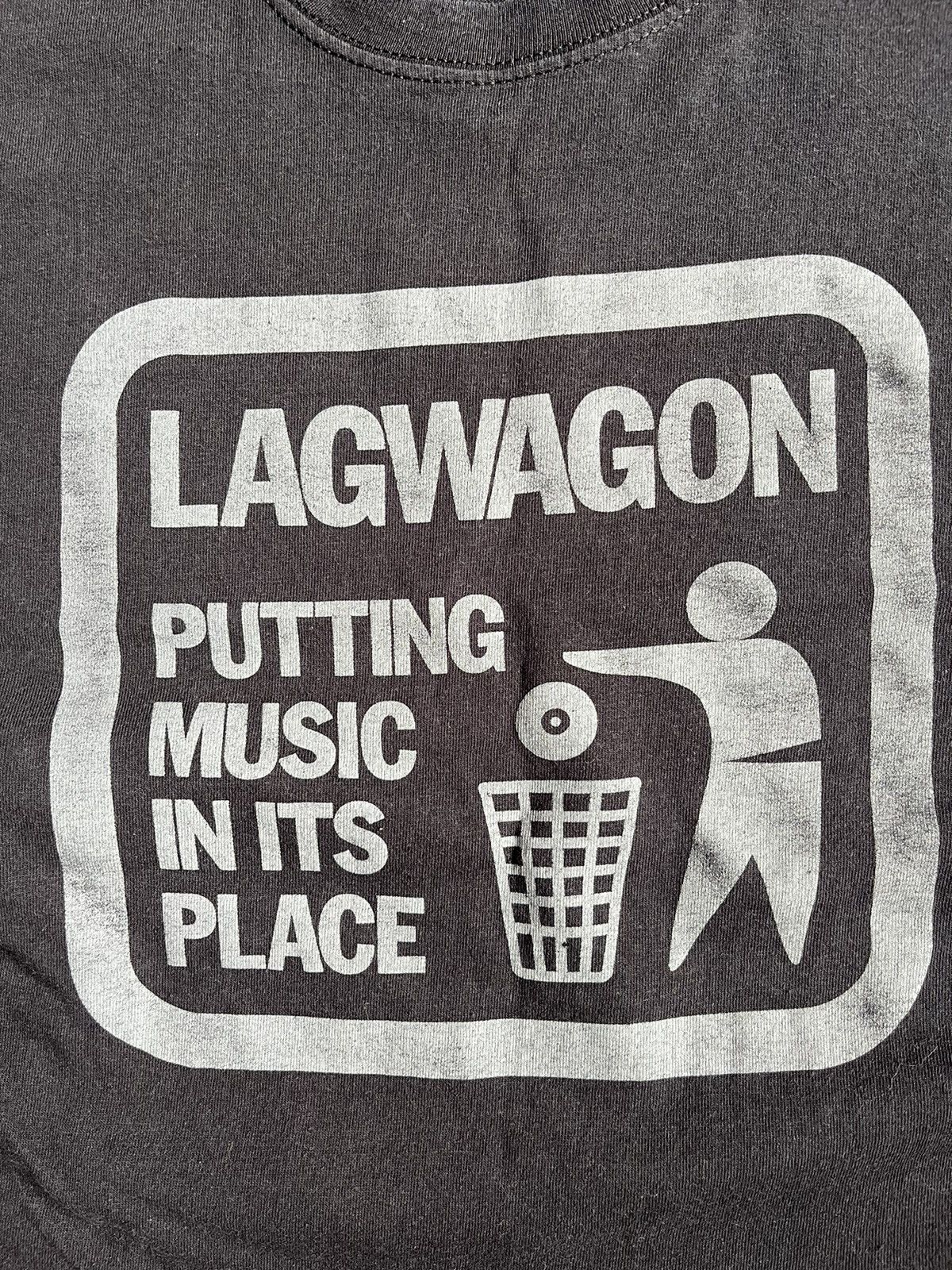 Other Lagwagon Putting Music In Its Place Unisex Black T-shirt Size US M / EU 48-50 / 2 - 3 Thumbnail