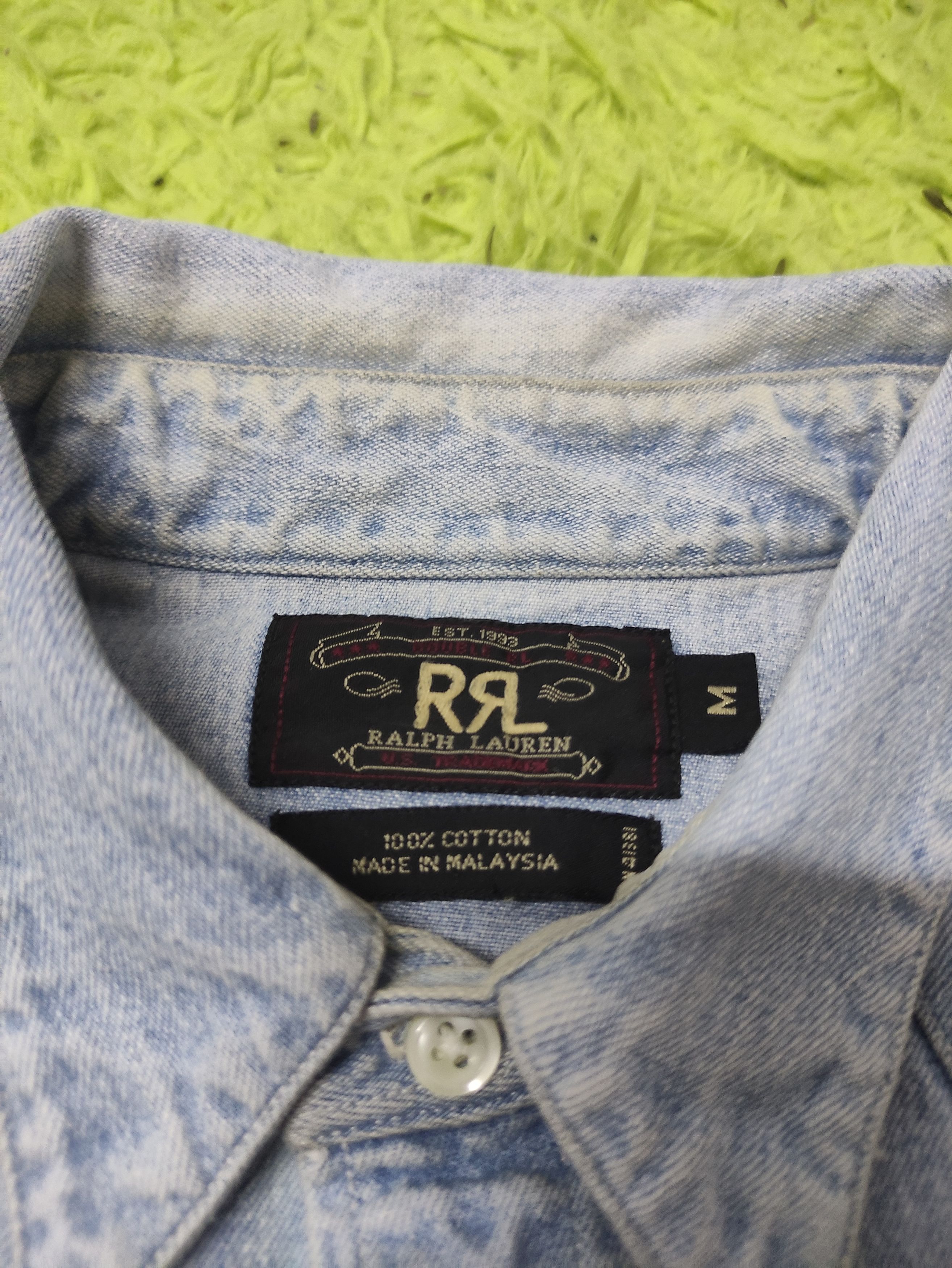 Denim & Supply Ralph Lauren × Vintage Ralph lauren button denim Size US L / EU 52-54 / 3 - 5 Thumbnail
