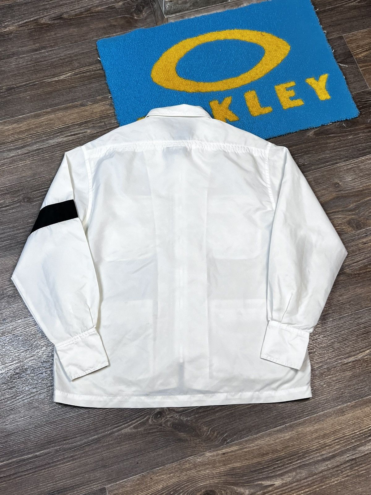 Dolce & Gabbana × Vintage 90’s Vintage Dolce Gabbana Patches White Over shirt Jacket Size US M / EU 48-50 / 2 - 10 Thumbnail