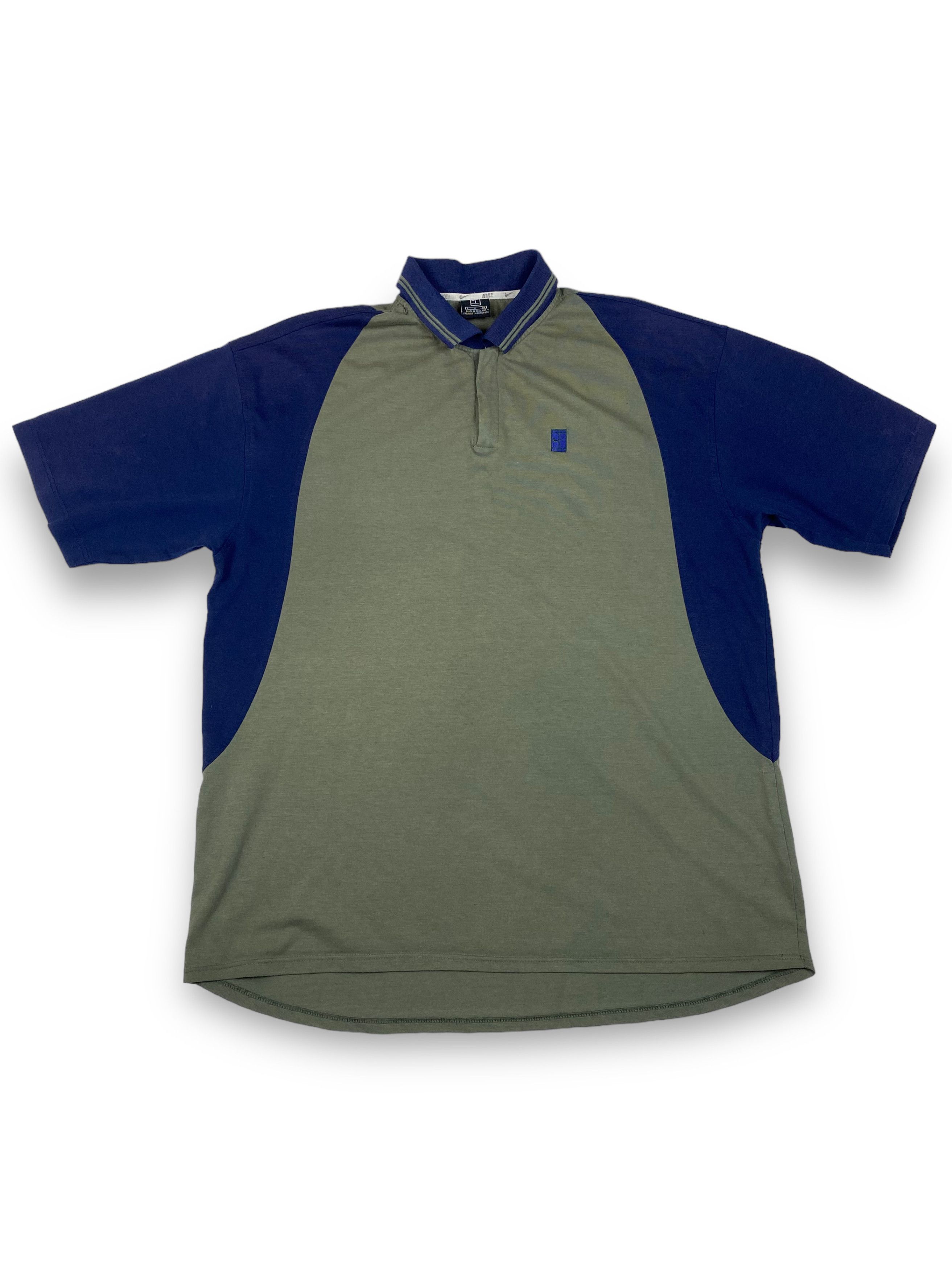 Nike 90s Vintage BOOTLEG!! NIKE Court Deep Green Polo Shirt M706 Size US XL / EU 56 / 4 - 1 Thumbnail