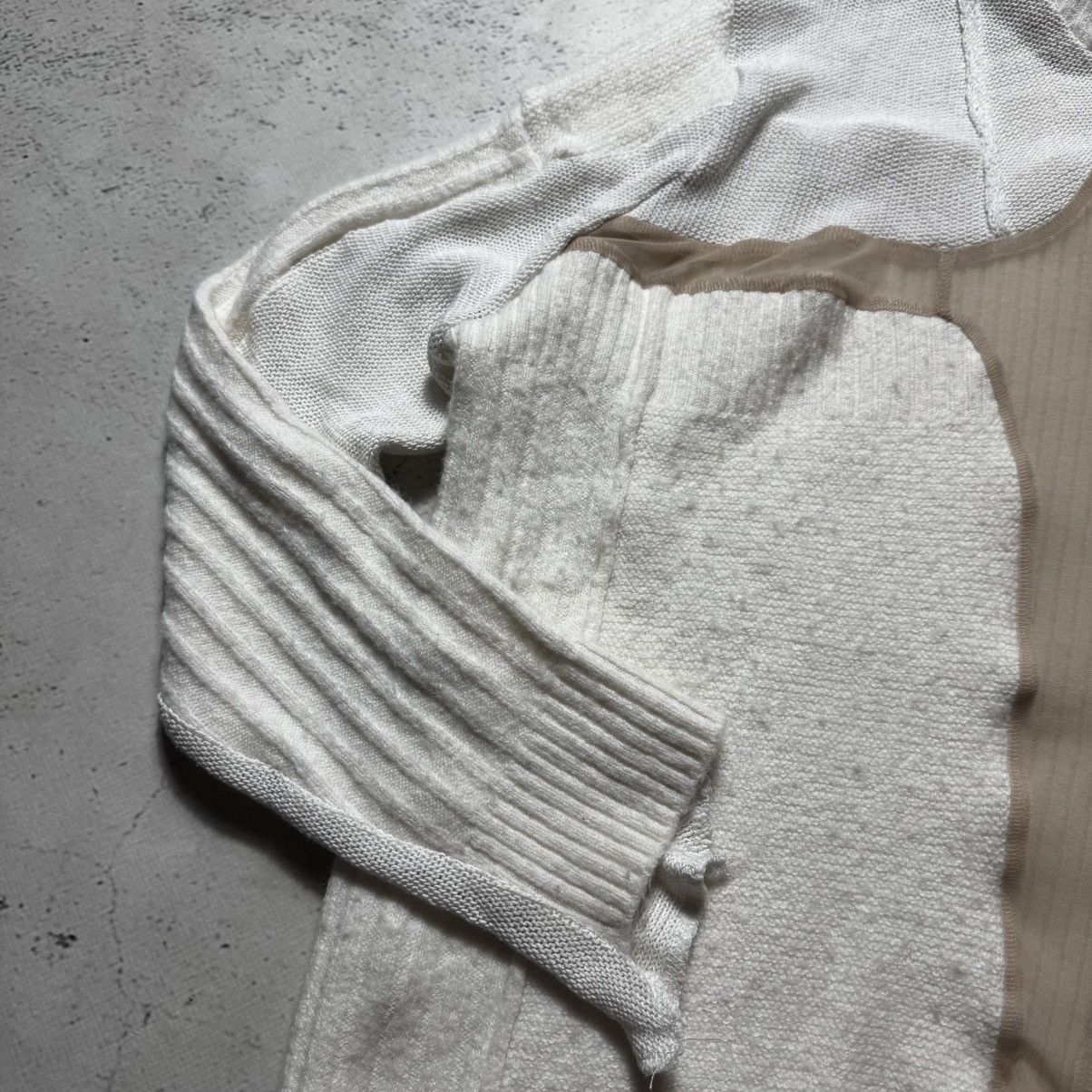 Japanese Brand vintage japan asymmetrical sweater with grave real archive Size M / US 6-8 / IT 42-44 - 5 Thumbnail