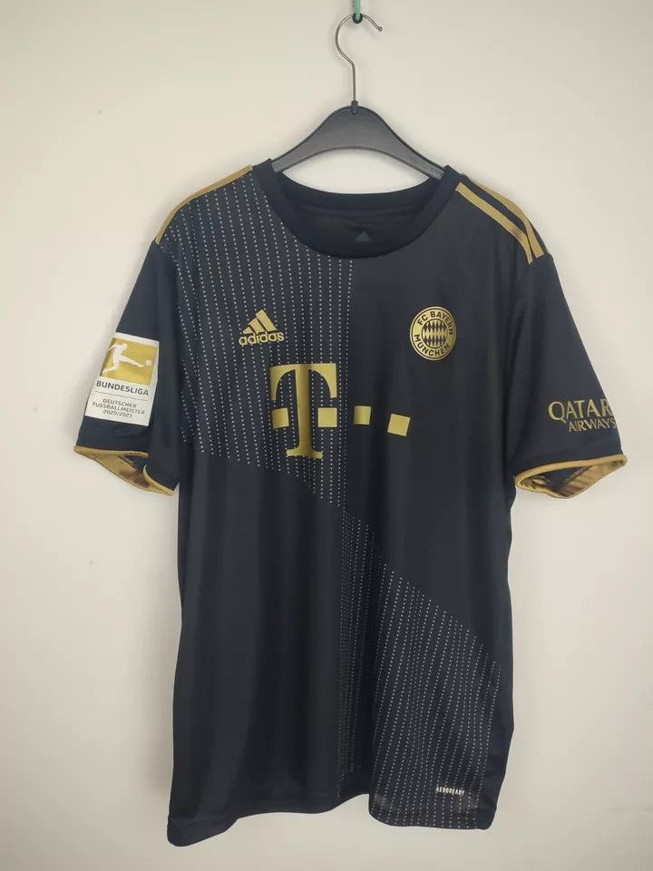 Adidas 2021/22 Bayern Munich Away FOOTBALL Kit SHIRT SOCCER JERSEY Size US XL / EU 56 / 4 - 6 Thumbnail