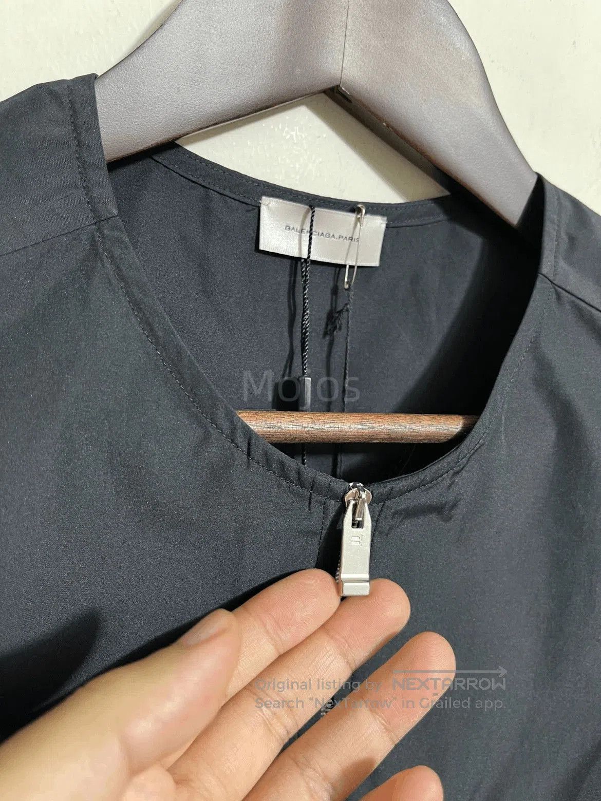 Balenciaga Sz 46 Balenciaga Zip-up Plain Vest. Size US S / EU 44-46 / 1 - 3 Thumbnail