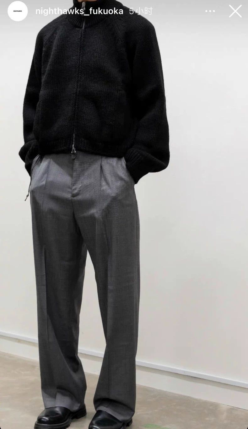 Our Legacy our legacy 24Aw pleated woollen trousers 2504-Nextarrow Size US 34 / EU 50 - 4 Thumbnail