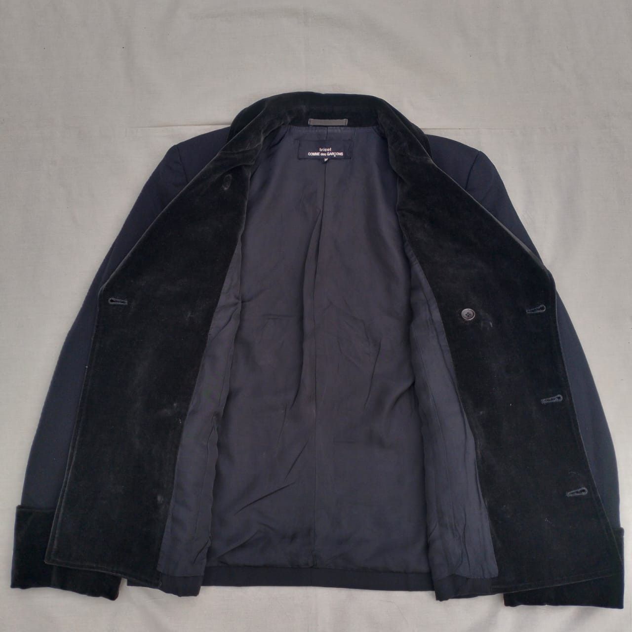 Comme des Garcons × Tricot Comme des Garcons tricot comme des garcons wool peacoat AD 1992 archive Size M / US 6-8 / IT 42-44 - 3 Thumbnail