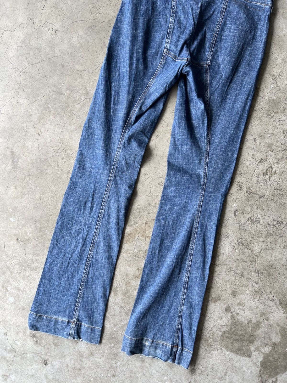 Vivienne Westwood Vivienne Westwood Anglomania - “Pirate” Spiral Flared Jeans Size 28" / US 6 / IT 42 - 7 Thumbnail