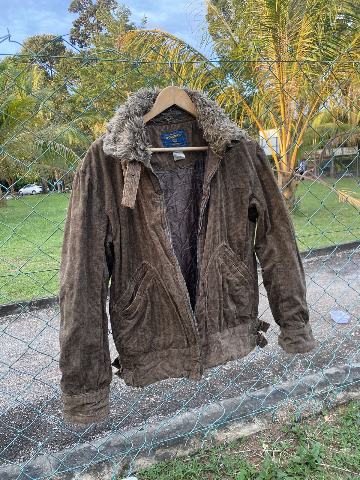 Woolrich Woolen Mills Vintage Woolrich Corduroy Jacket Woolrich Bomber Jacket Size US L / EU 52-54 / 3 - 3 Thumbnail