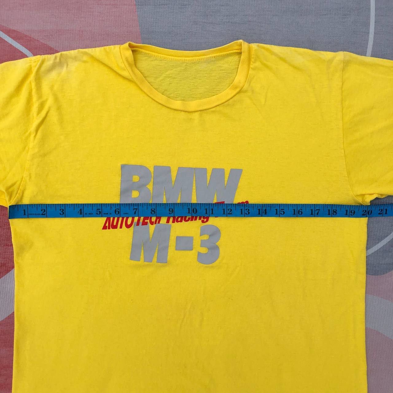 BMW Rare Vintage BMW M-3 Auto Tech Racing Team Tees Size US S / EU 44-46 / 1 - 16 Thumbnail