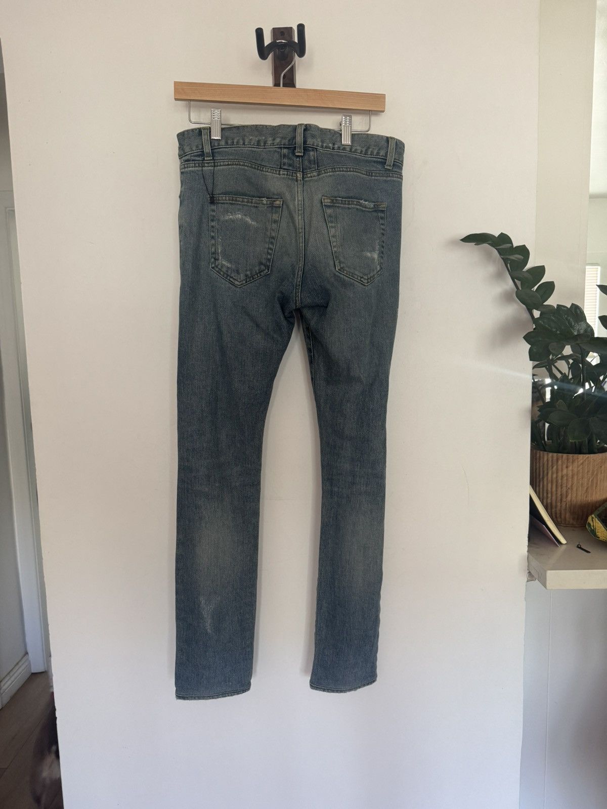 Saint Laurent Paris 2015 Crash denim Size US 30 / EU 46 - 3 Thumbnail
