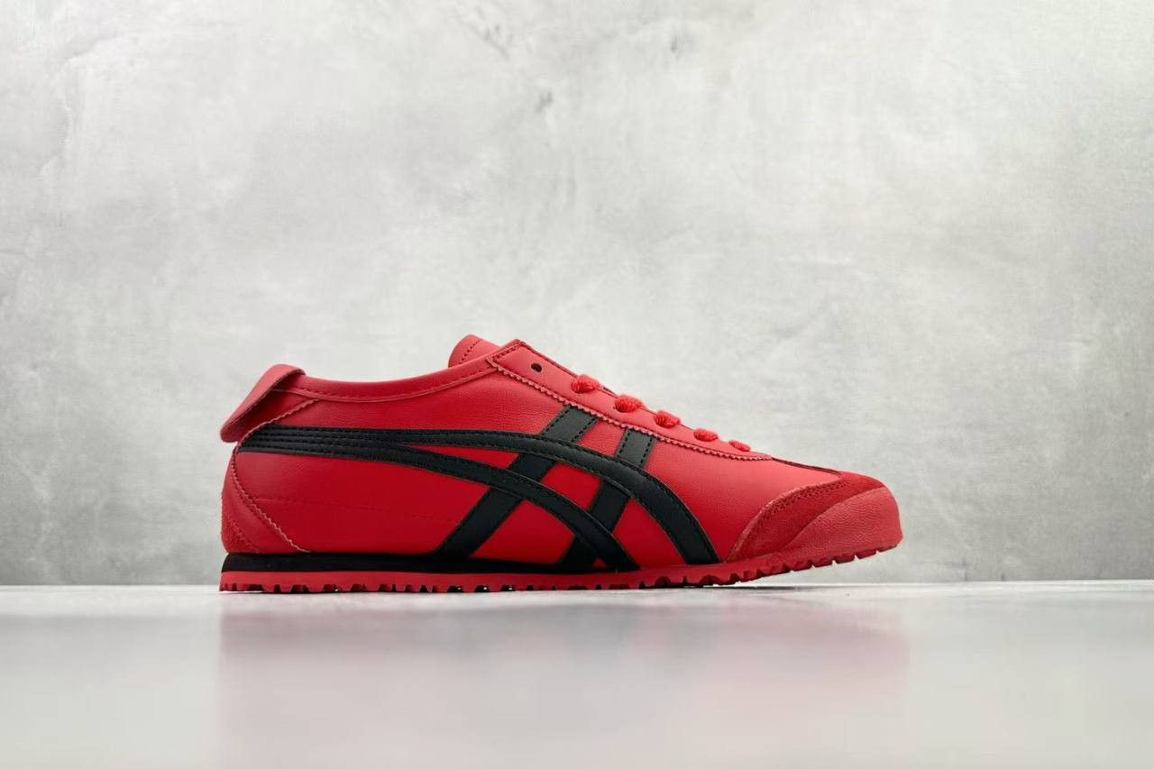Onitsuka Tiger Unisex Onitsuka Tiger Mexico Red Black Size US 9.5 / EU 42-43 - 6 Thumbnail