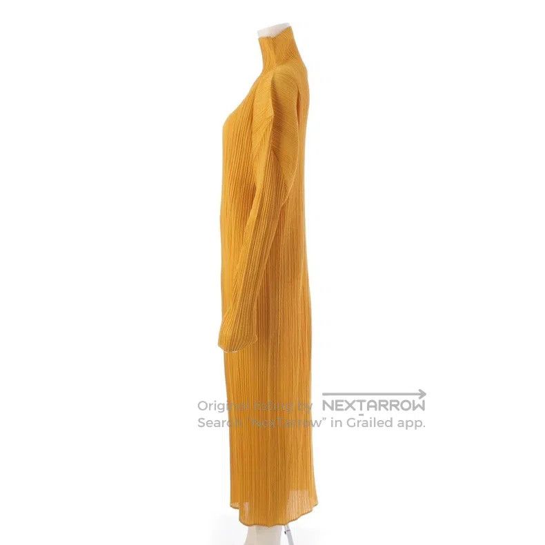 Issey Miyake Issey Miyake Yellow Dress Size M / US 6-8 / IT 42-44 - 4 Thumbnail