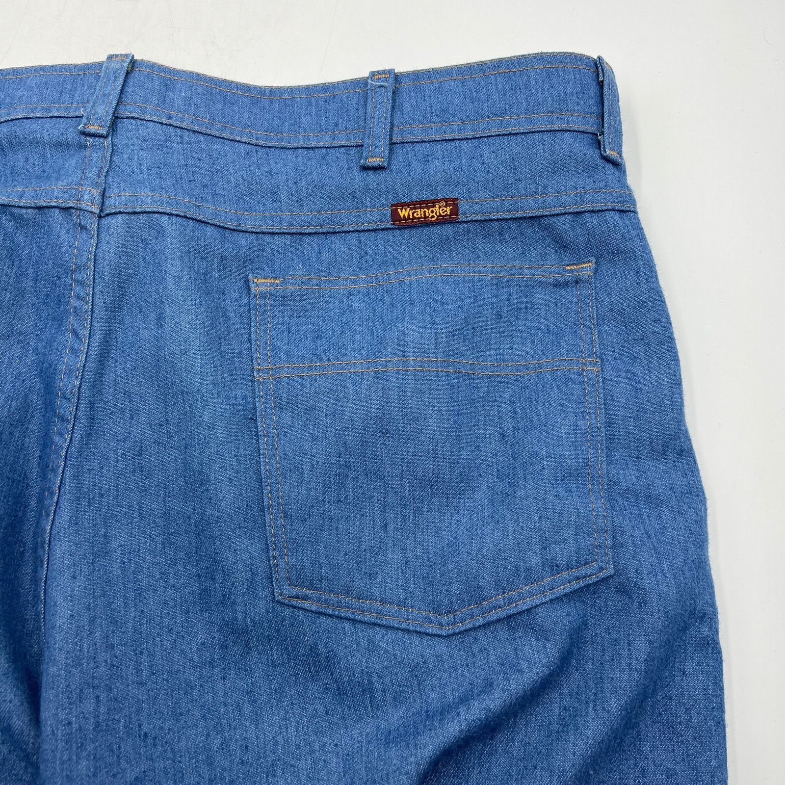 Wrangler Vintage 80s Wrangler Denim Trouser Pants Men's Straight Leg Size US 42 / EU 58 - 7 Thumbnail