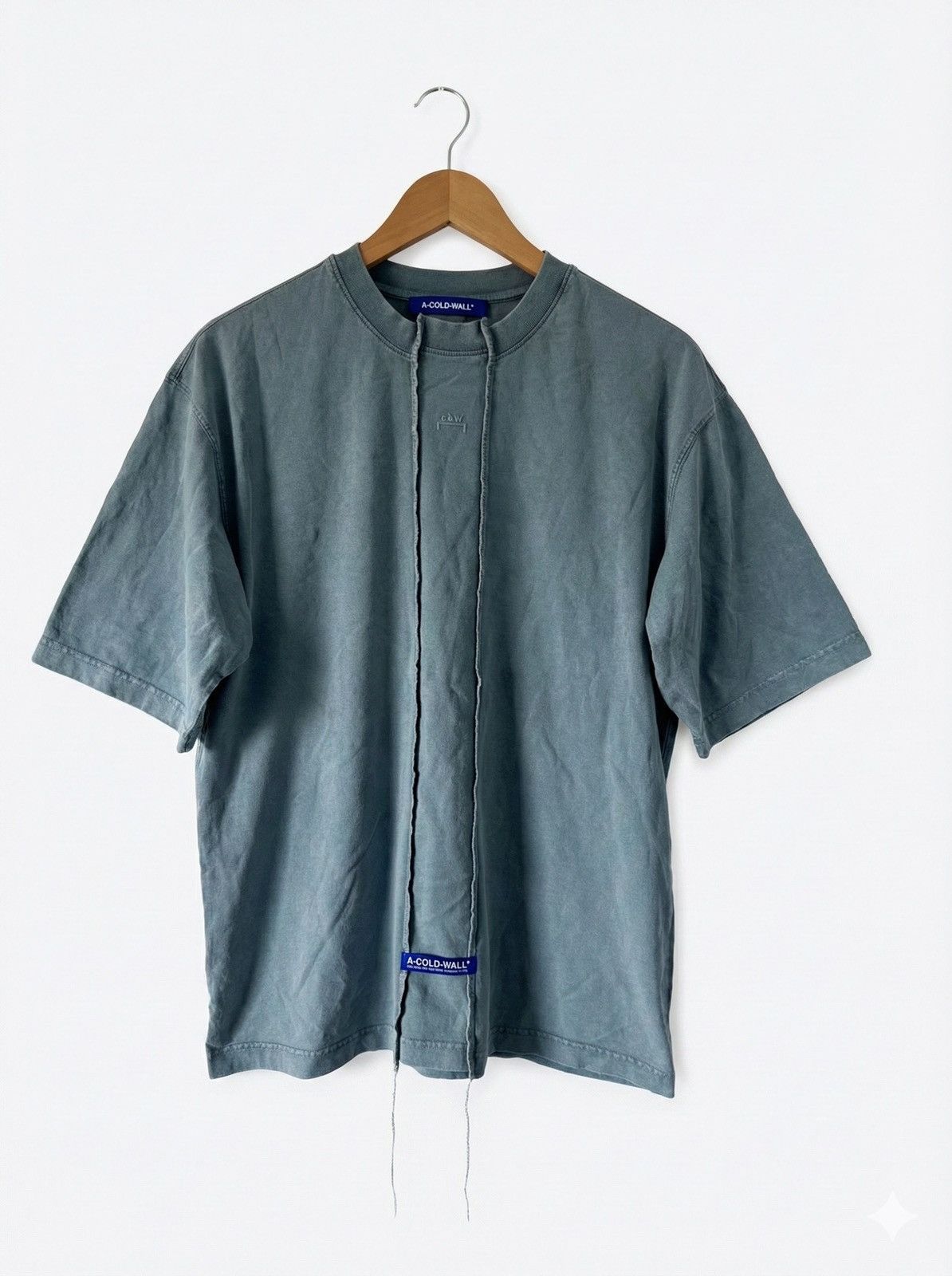 A-COLD-WALL* A-cold-wall* blue deconstructed t-shirt S Size US S / EU 44-46 / 1 - 1 Thumbnail
