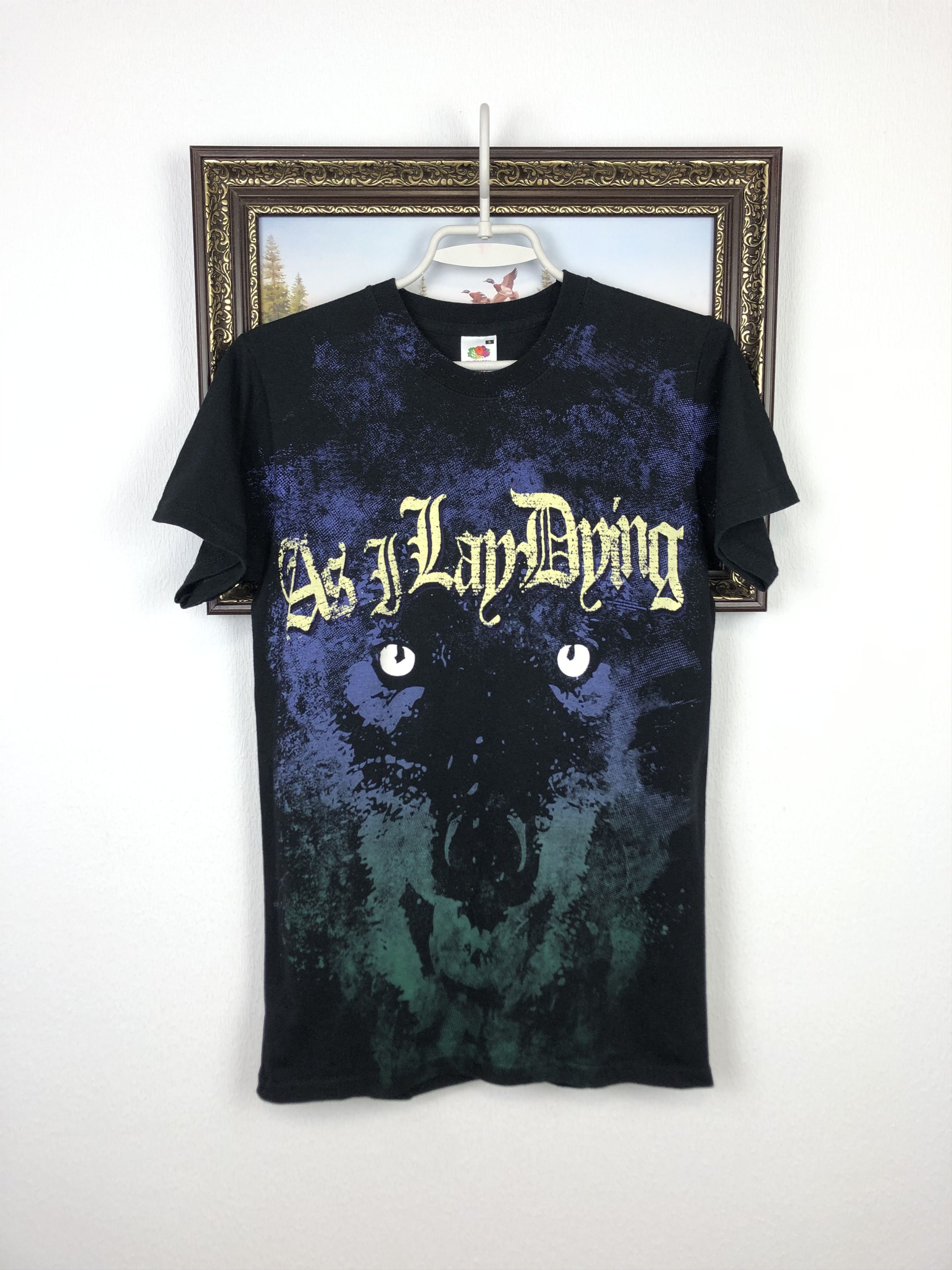 Vintage Vintage As I Lay Dying Shirt Over Print Band Tee Rare Y2K Size US S / EU 44-46 / 1 - 1 Thumbnail