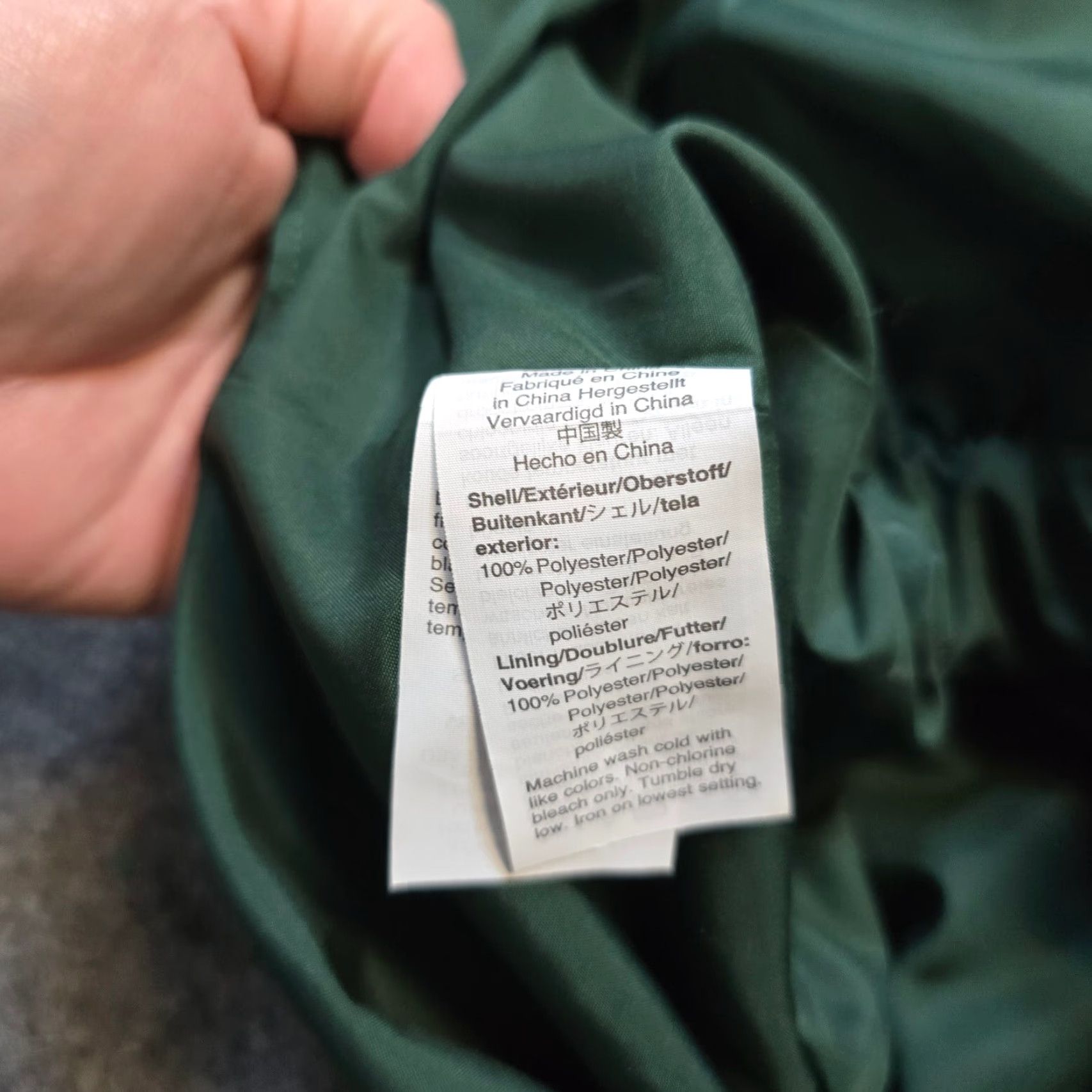 J.Crew J.CREW Blouse Women's Size 4 Green Satin Peplum V-Neck Long Sleeve Holiday Classic Satin Blouse, Green, 4, Regular, Women, J.CREW Size S / US 4 / IT 40 - 7 Thumbnail