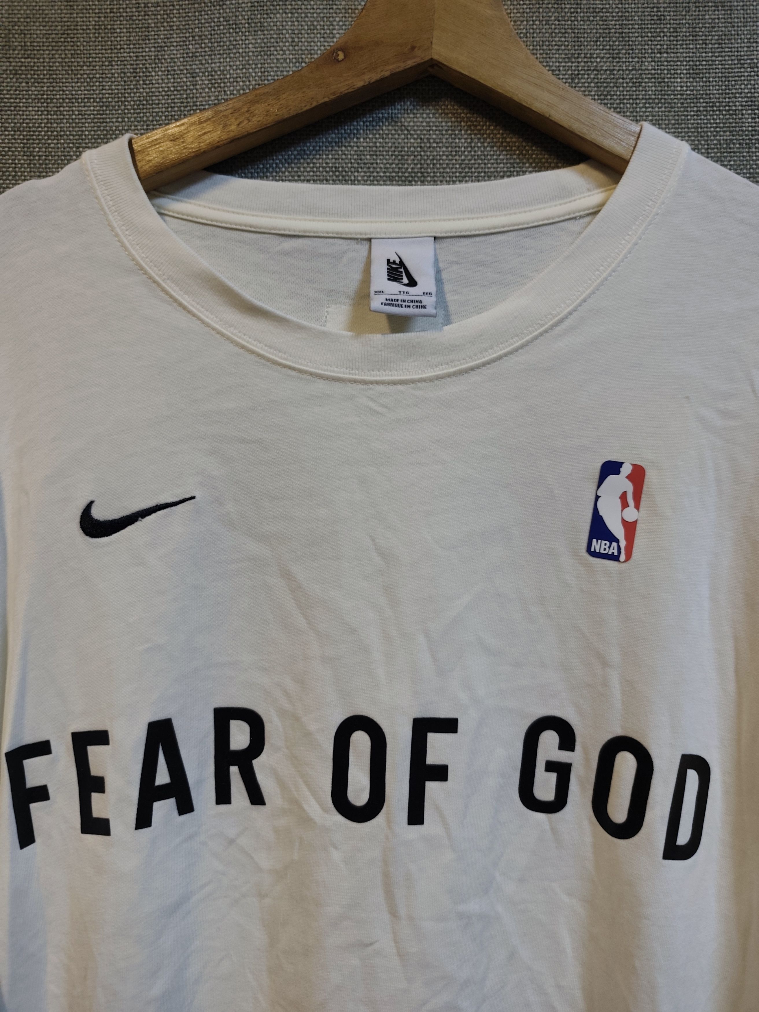Fear of God × Nike Nike x Fear Of God Tee Size US XL / EU 56 / 4 - 3 Thumbnail