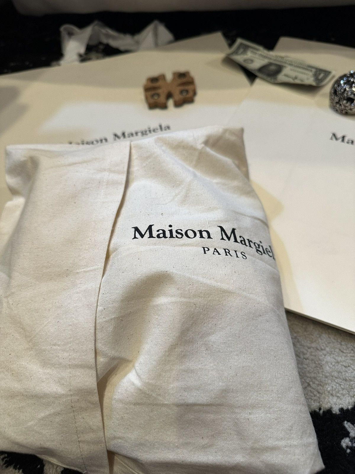Maison Margiela Maison Margiela Mini Grand Slam Purple Shoulder Bag Size ONE SIZE - 10 Thumbnail
