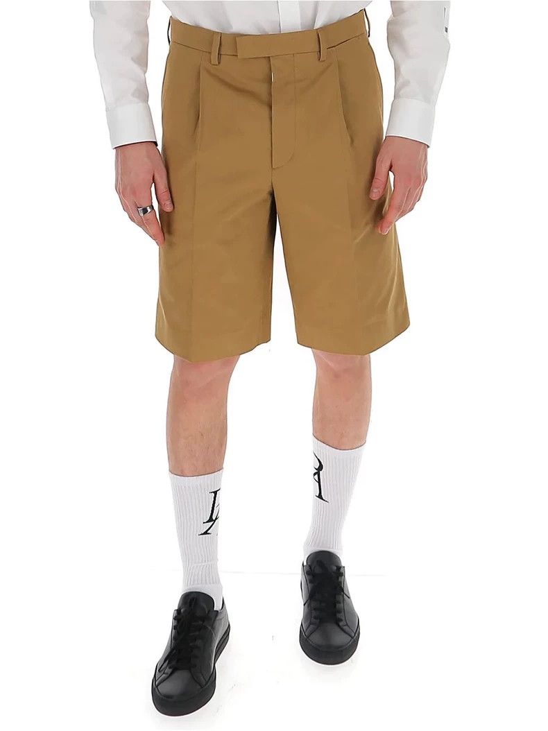 Prada Prada Khaki suit shorts 2502-Nextarrow Size US 30 / EU 46 - 1 Thumbnail