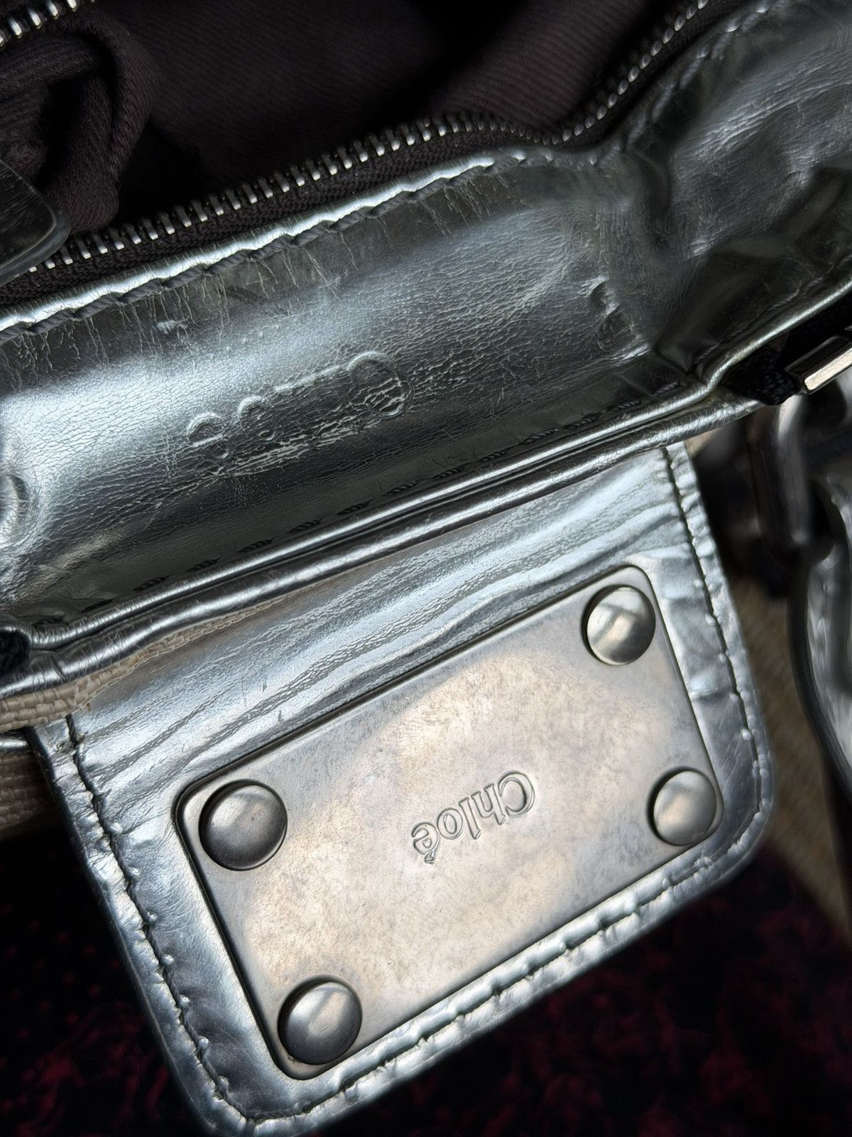 Chloe Chloe Paddington silver bag Size ONE SIZE - 12 Thumbnail