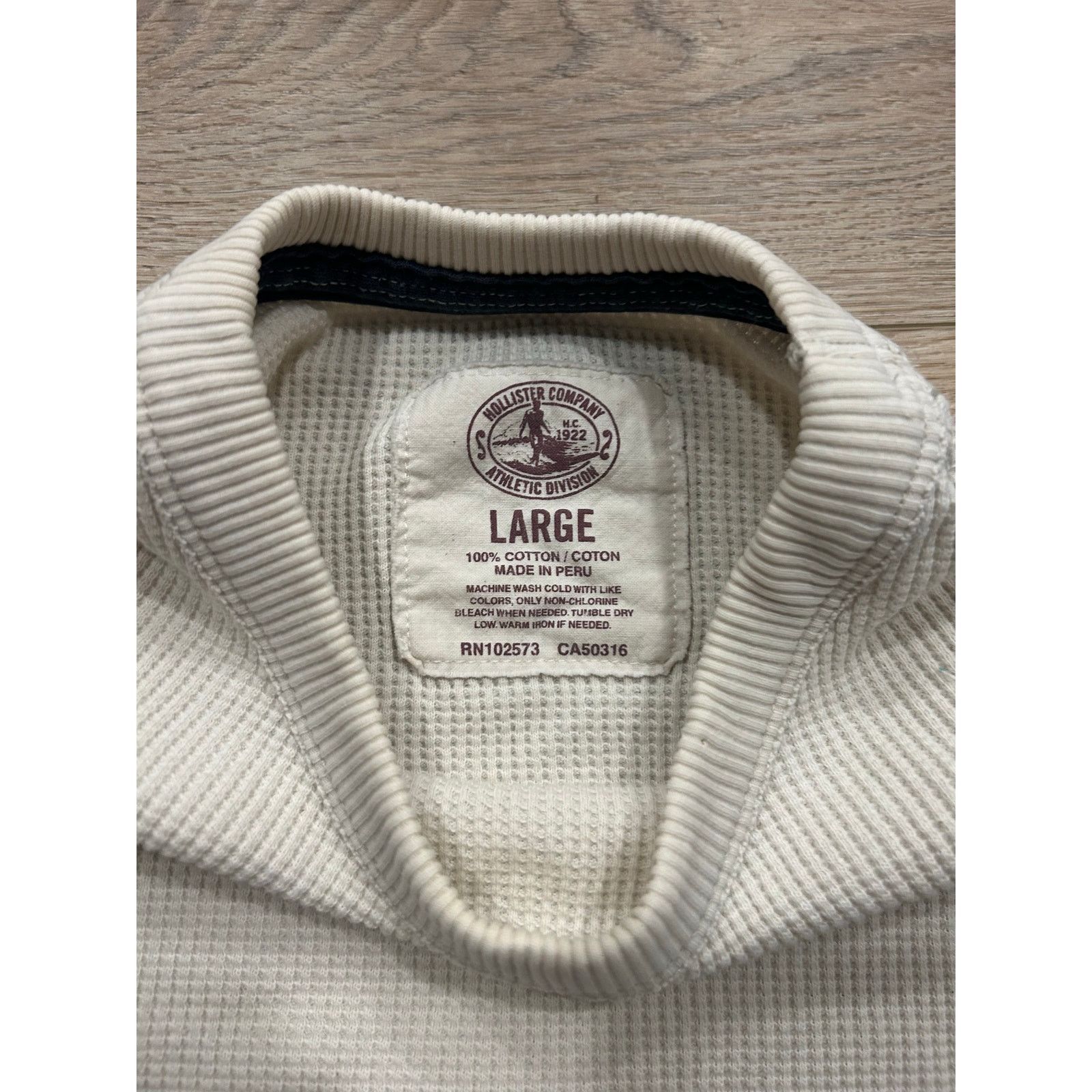 Hollister HOLLISTER | LONG-SLEEVE THERMAL Size L / US 10 / IT 46 - 5 Thumbnail