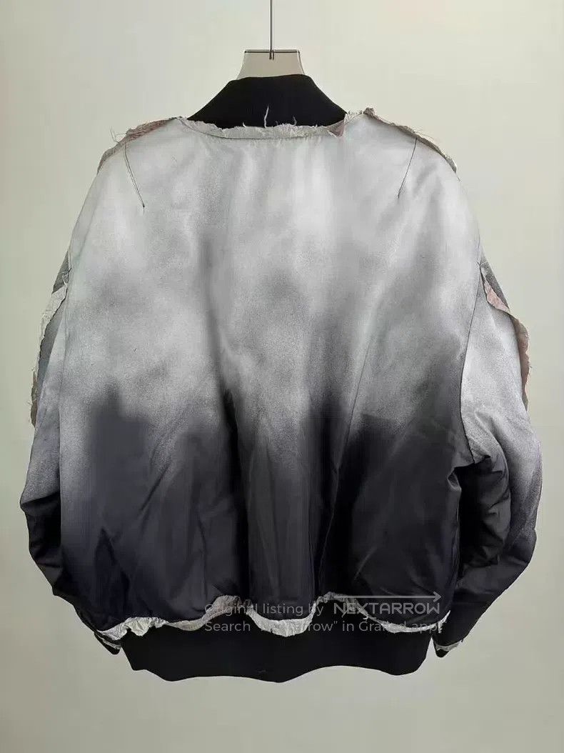 Acne Studios Acne Studios Ombre BOMBER Flight Jacket Size M / US 6-8 / IT 42-44 - 2 Thumbnail