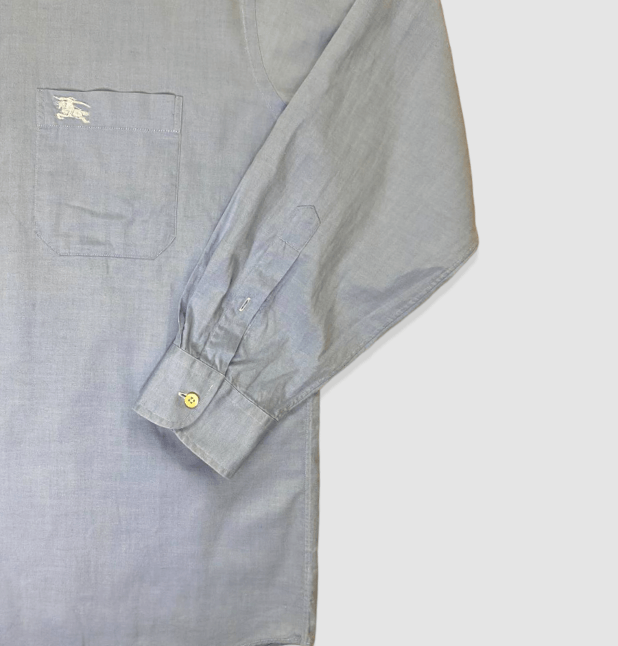 Burberry Vintage Burberrys Long Sleeve Button Down Shirt Size US L / EU 52-54 / 3 - 5 Thumbnail