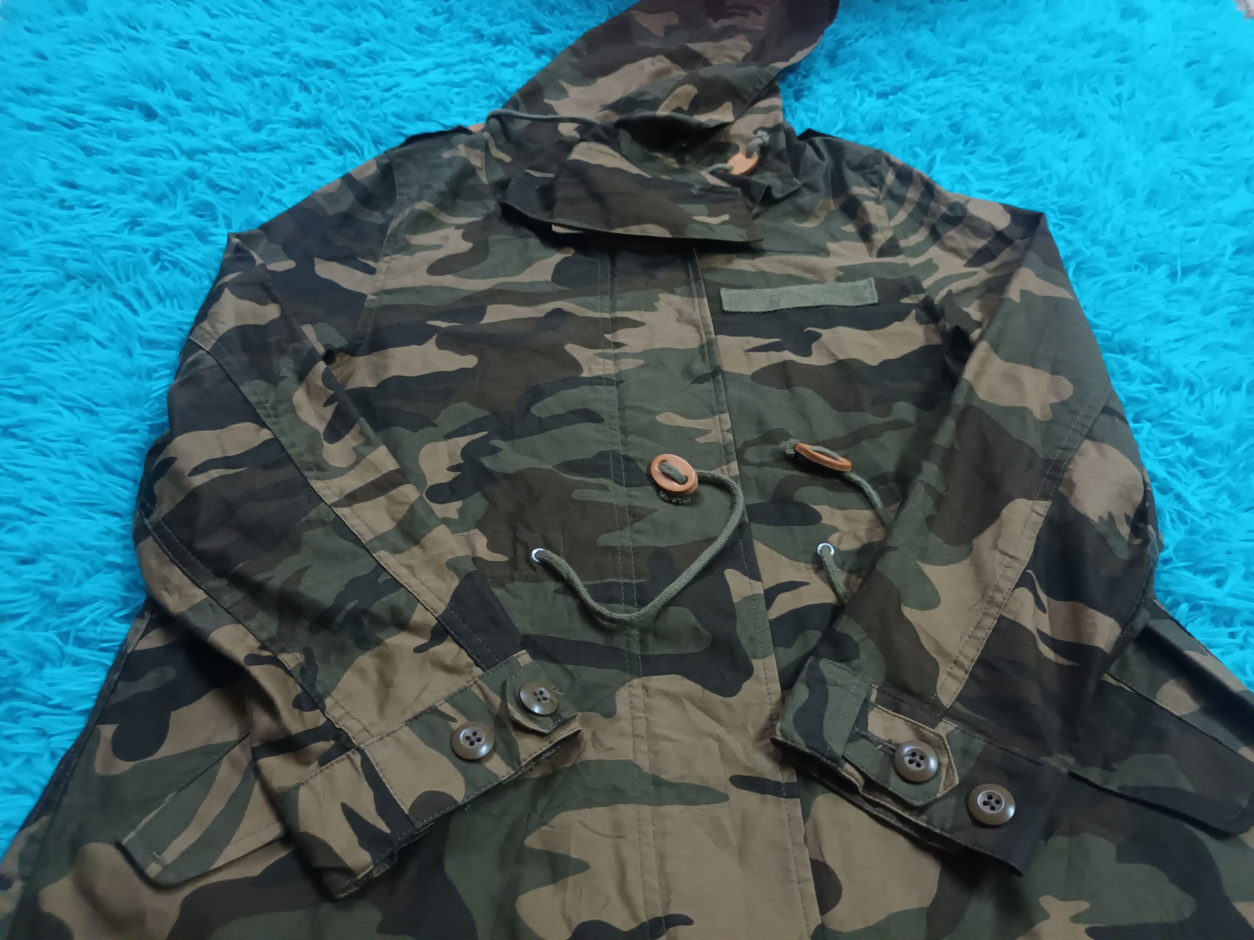 ADAM ET ROPE 🔥 ADAM ET ROPE HOODIE CAMO JACKET 🔥 Size US M / EU 48-50 / 2 - 10 Thumbnail